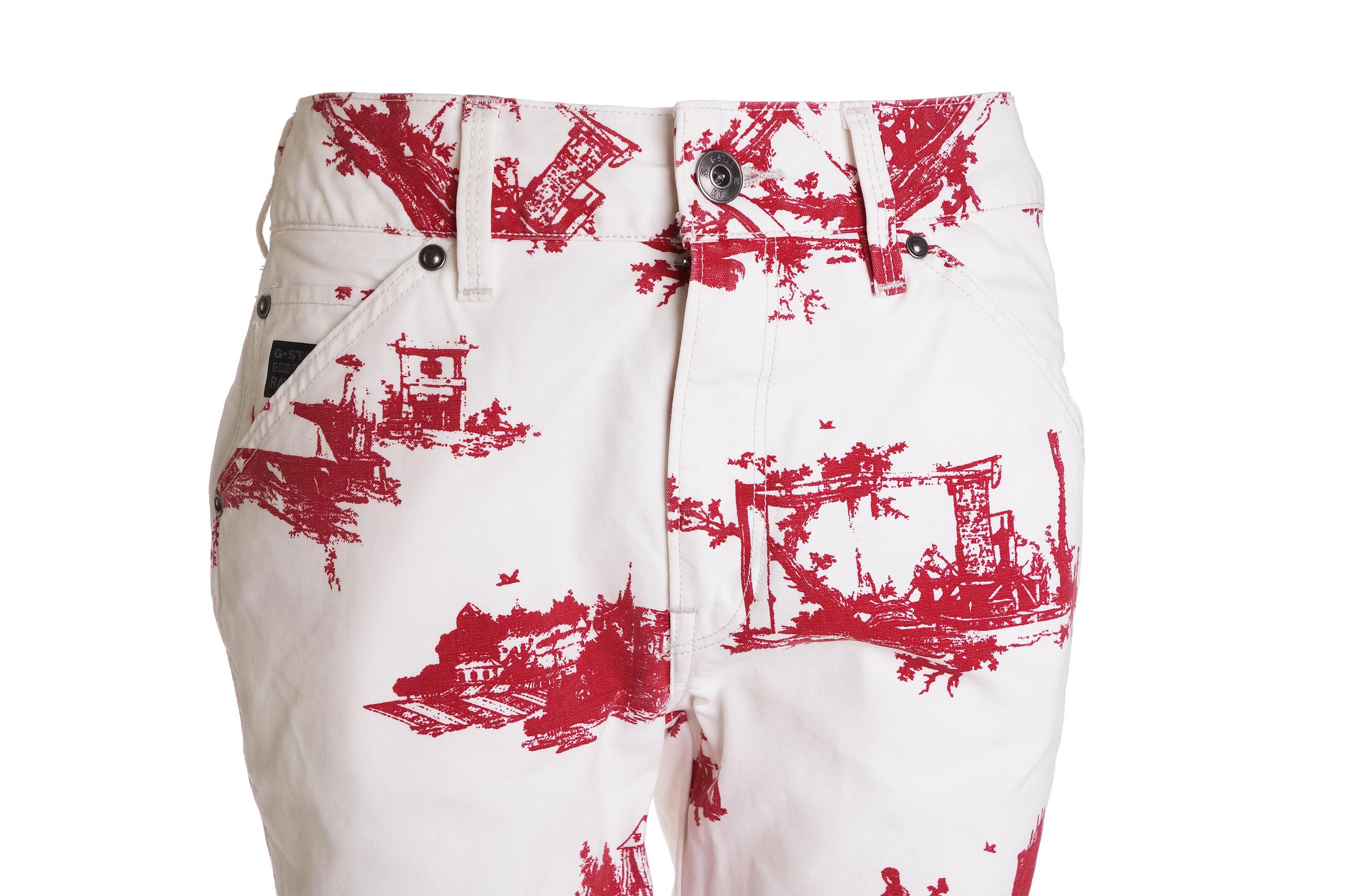 G-Star × Pharrell G-Star Raw ELWOOD X25 De Jouy Print Pharrell Williams Size 26" / US 2 / IT 38 - 3 Thumbnail