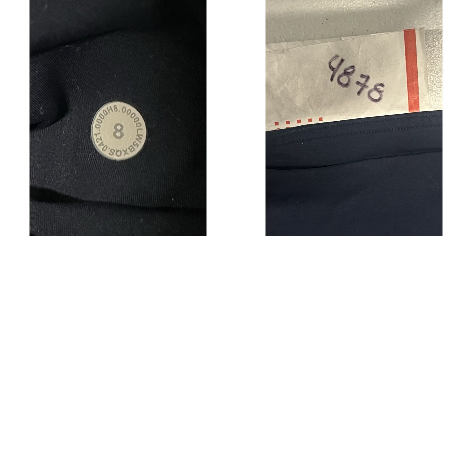 Lululemon Lululemon Women's Leggings Cropped Size 8 Navy Blue Athletic Pockets Run Workout Size 30" / US 8 / IT 44 - 8 Thumbnail