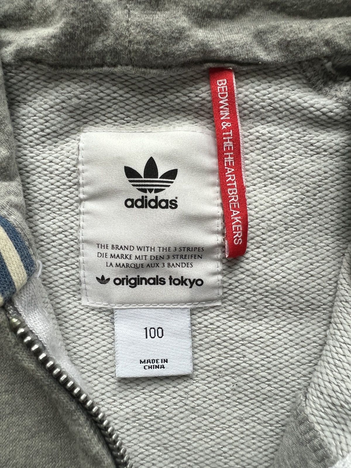 Adidas BEDWIN & THE HEARTBREAKERS X Adidas Zip Up Hoodie Size US M / EU 48-50 / 2 - 9 Thumbnail