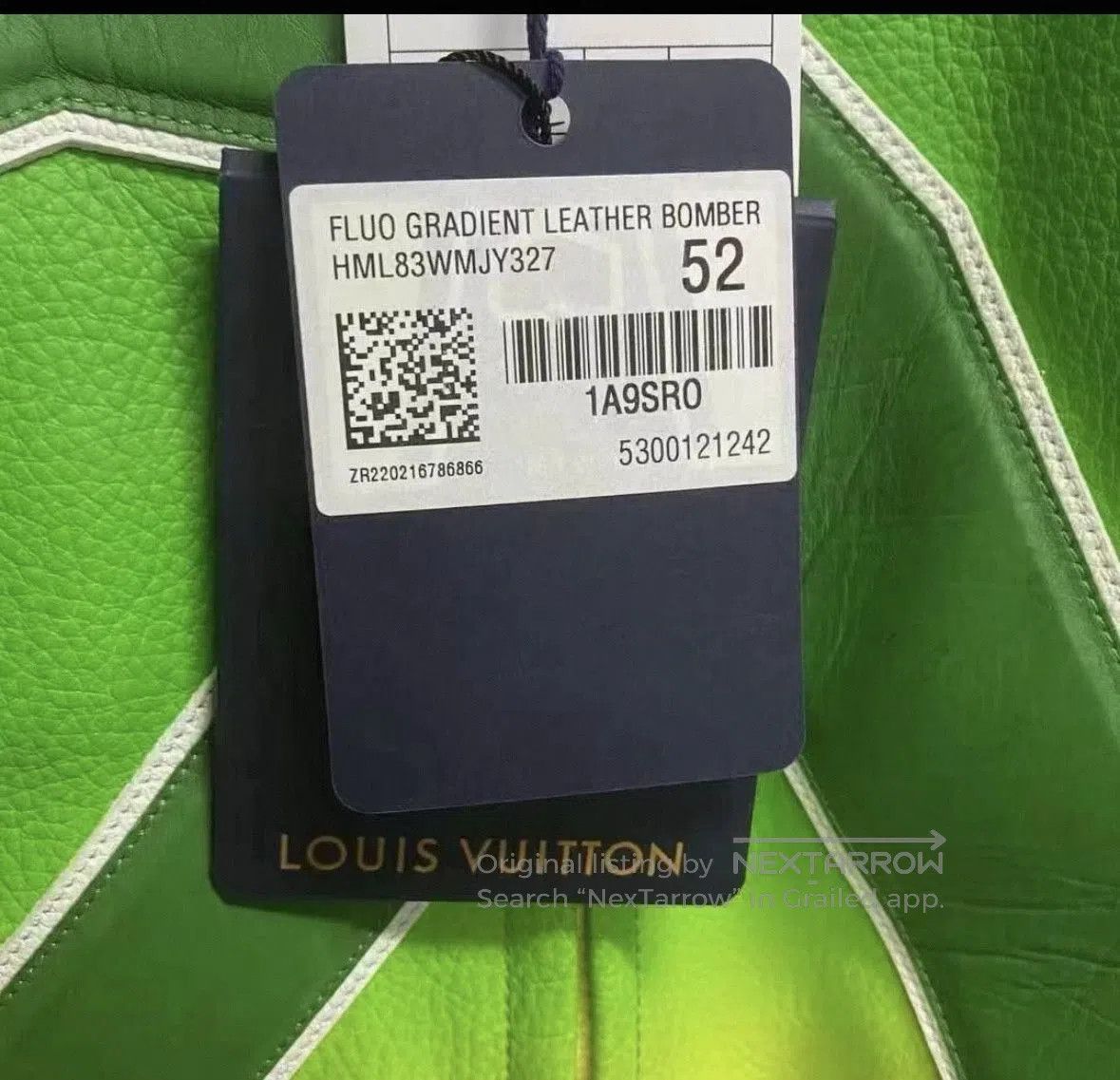 Louis Vuitton Louis Vuitton Gradient Leather Jacket. Size US L / EU 52-54 / 3 - 3 Thumbnail