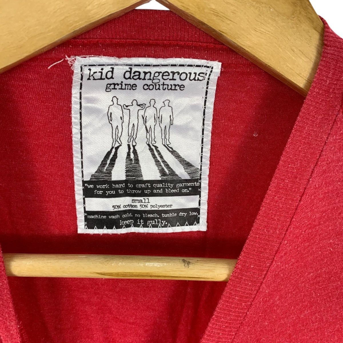 Other KID DANGEROUS LOS ANGELES Live Fast Red Tee Shirt Top Size US S / EU 44-46 / 1 - 7 Thumbnail