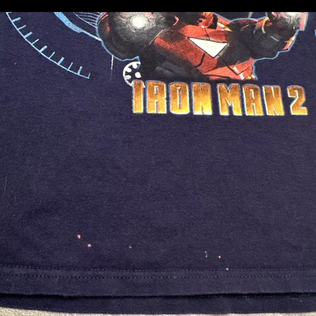 Marvel Comics × Vintage Vintage Iron Man Shirt Mens Black Iron Man 2 Marvel Movie Size US M / EU 48-50 / 2 - 3 Thumbnail