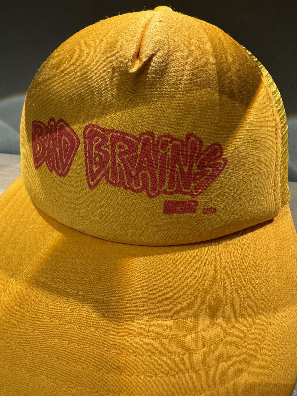 Vintage Rare Vintage 90s Bad Brains Trucker Size ONE SIZE - 3 Thumbnail