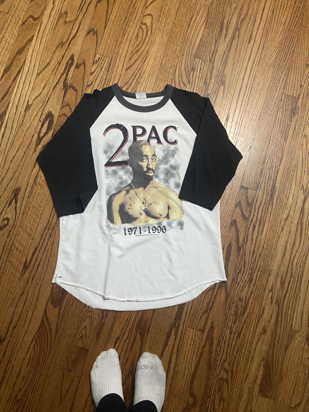 Vintage Vintage Tupac t shirt Size US L / EU 52-54 / 3 - 1 Thumbnail