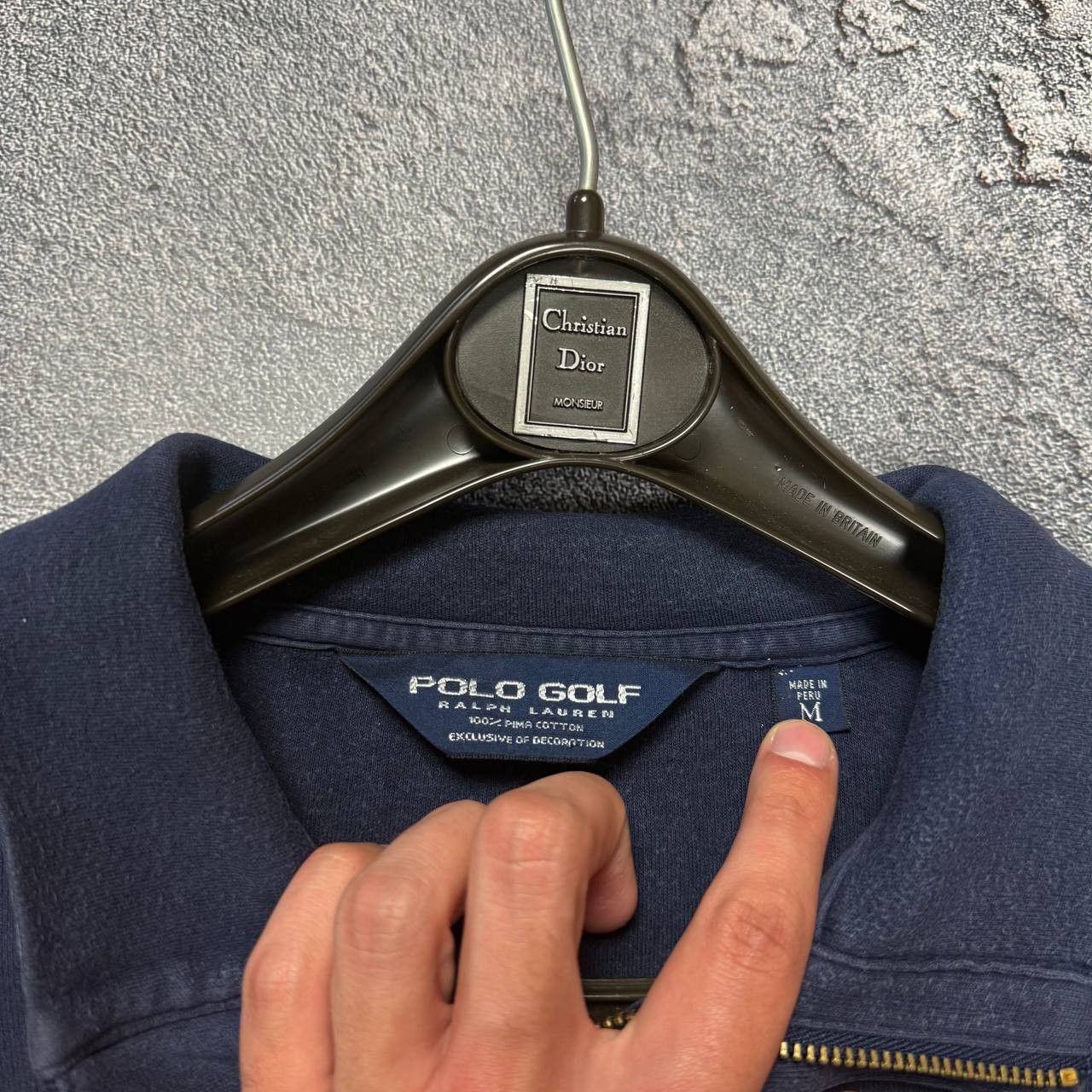 Polo Ralph Lauren Vintage Polo Ralph Lauren 1/3 zip up y2k blue size M Size US M / EU 48-50 / 2 - 4 Thumbnail