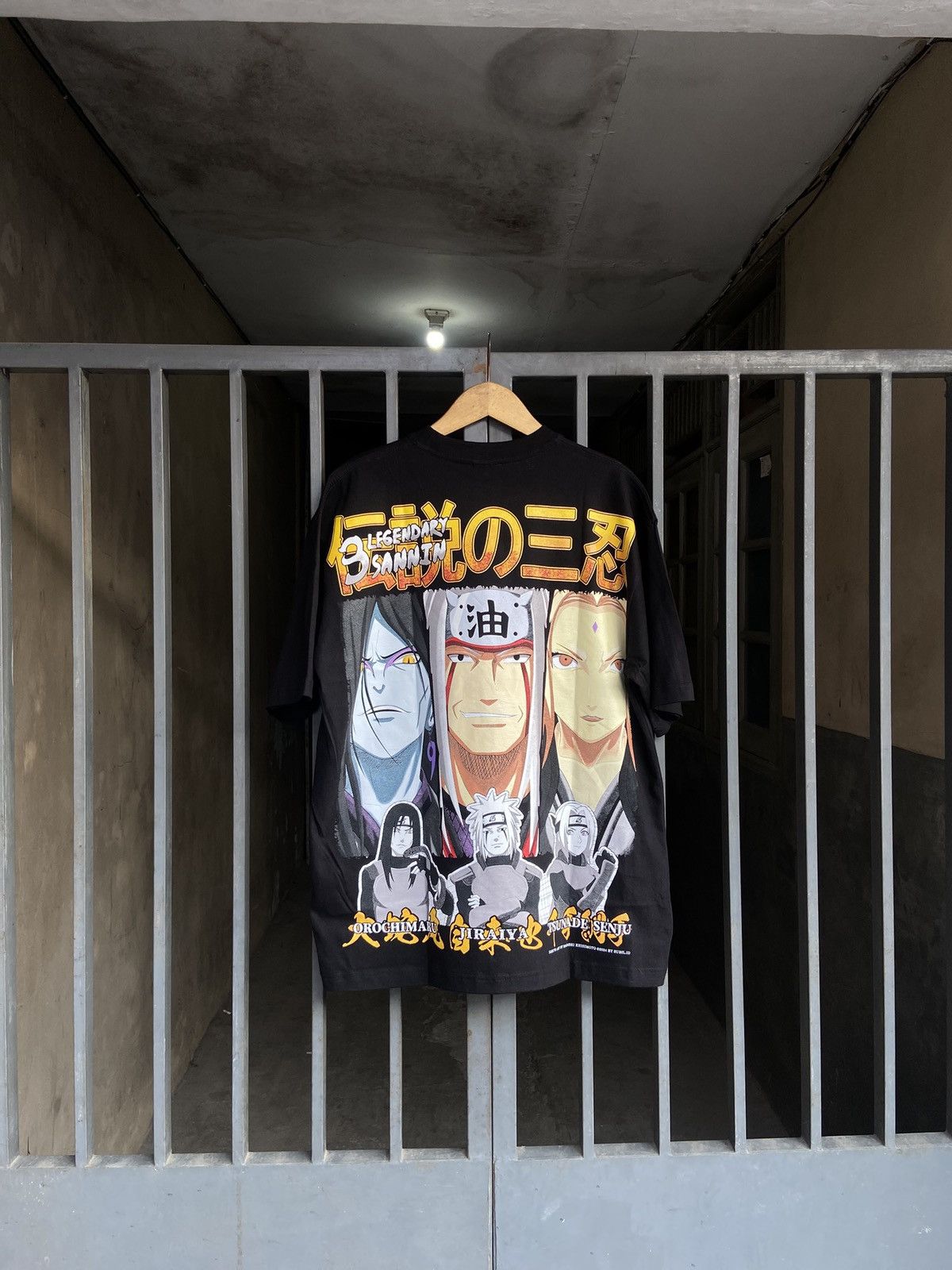 Japanese Brand × Vintage Jiraiya 3 Legendary Sanin Naruto Bootlegtees Size US XL / EU 56 / 4 - 5 Thumbnail