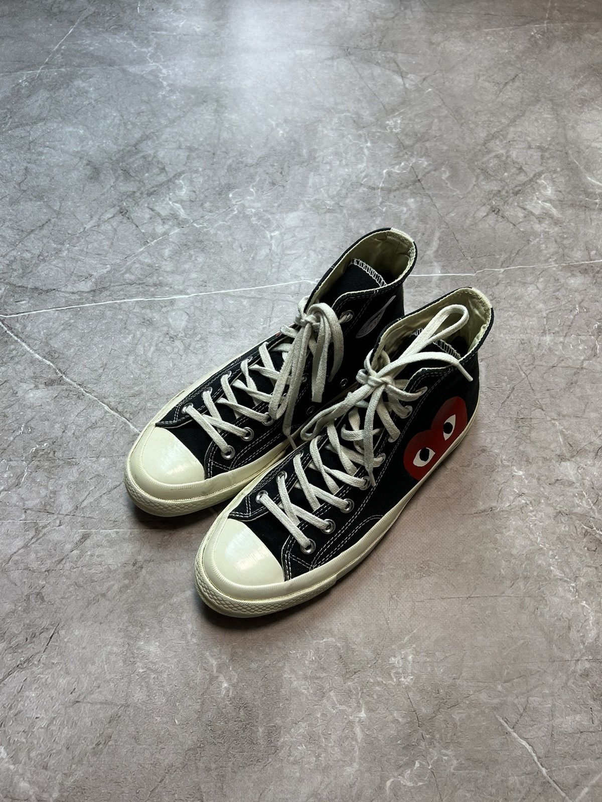 Other Comme des Garcons x Chuck Taylor All Star High Play 2015 Size US 8 / EU 41 - 7 Thumbnail