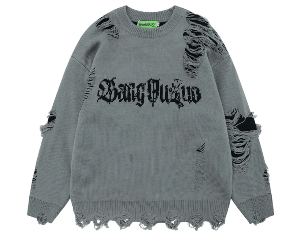 Japanese Brand Y2K Oversized Sweaters Size US XL / EU 56 / 4 - 1 Thumbnail