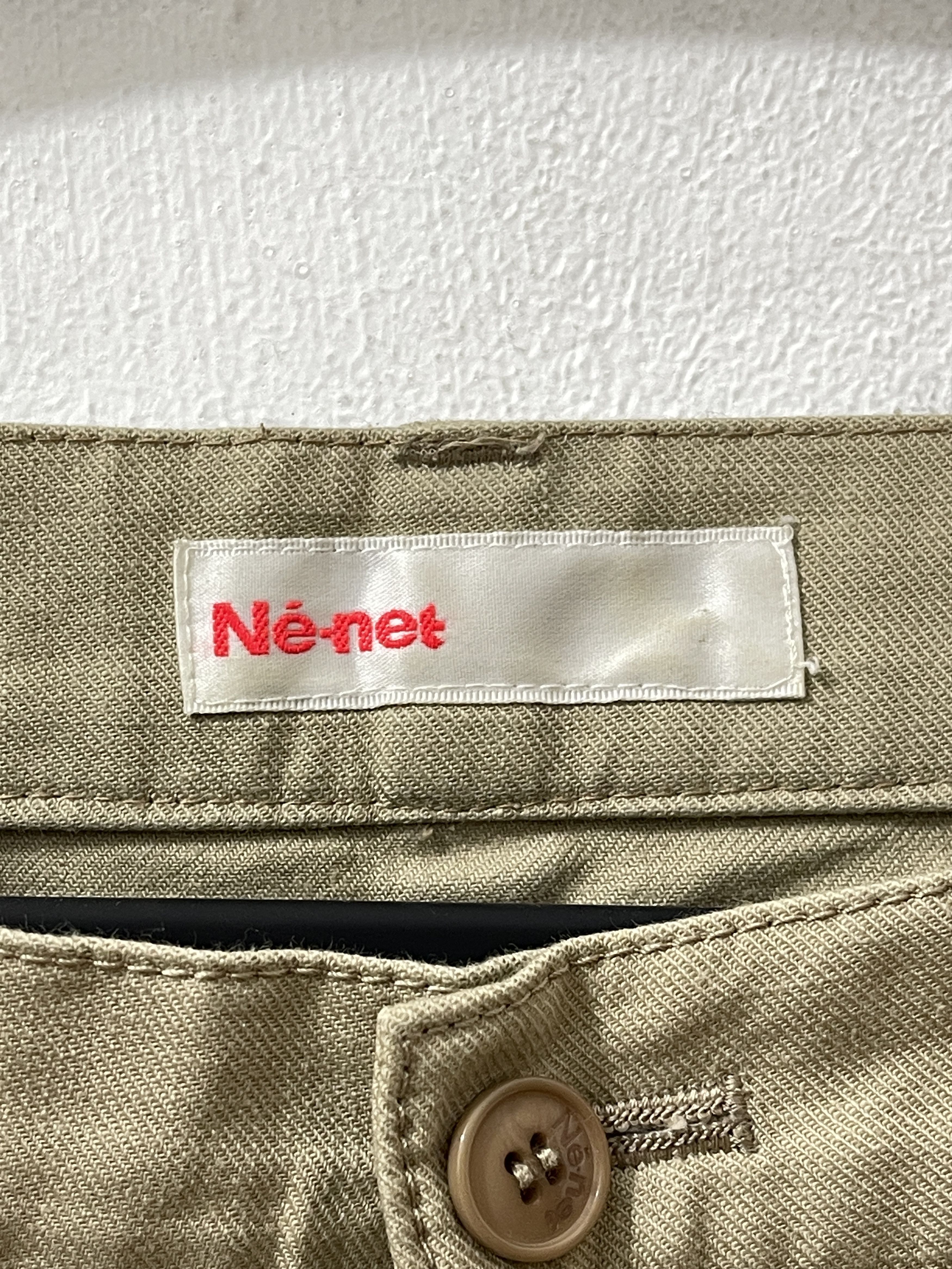 Ne-Net Ne-Net Issey Miyake Japan Archive Double Knee Pants Size US 32 / EU 48 - 7 Thumbnail