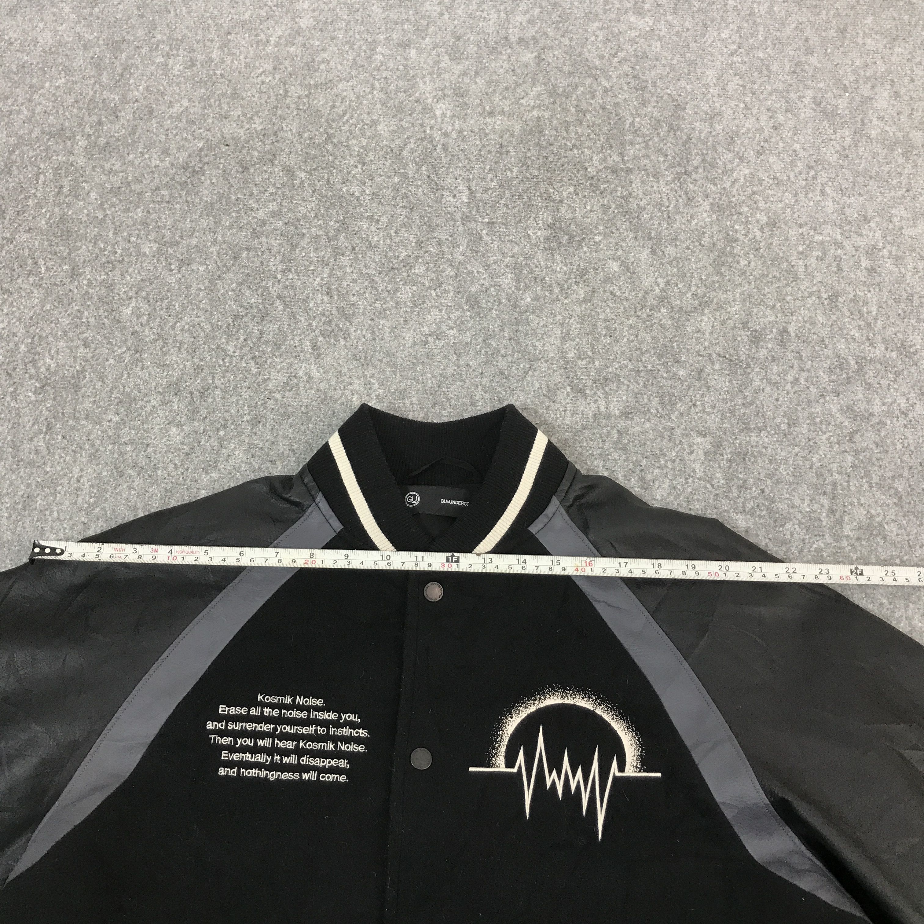 GU × Japanese Brand × Undercover UNDERCOVER X GU KOSMIK NOISE VARSITY JACKET Size US M / EU 48-50 / 2 - 9 Thumbnail