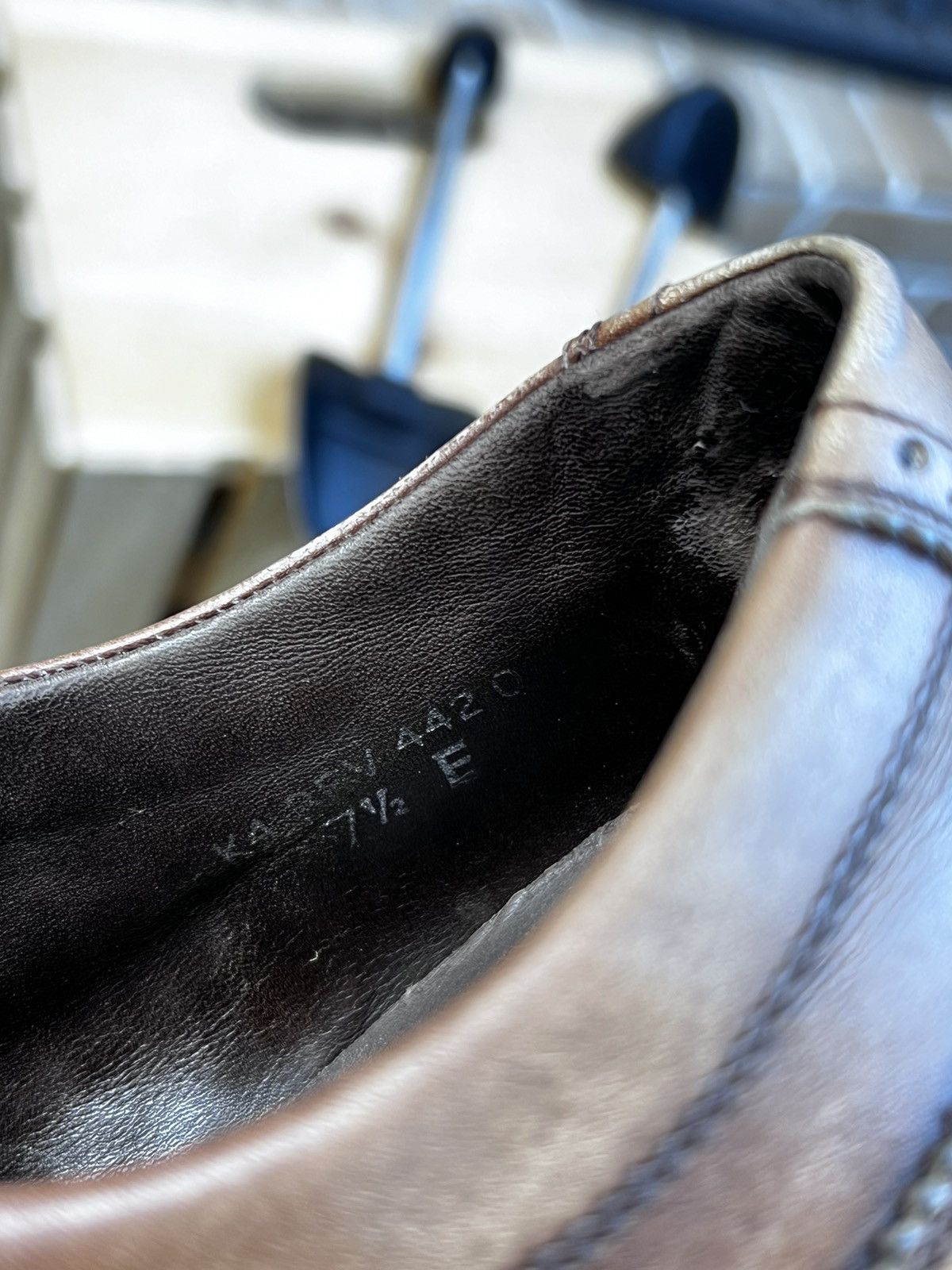 J.M. Weston J.M. Weston Modele Protege Brown Leather Trainers Shoes Size US 8.5 / EU 41-42 - 14 Thumbnail