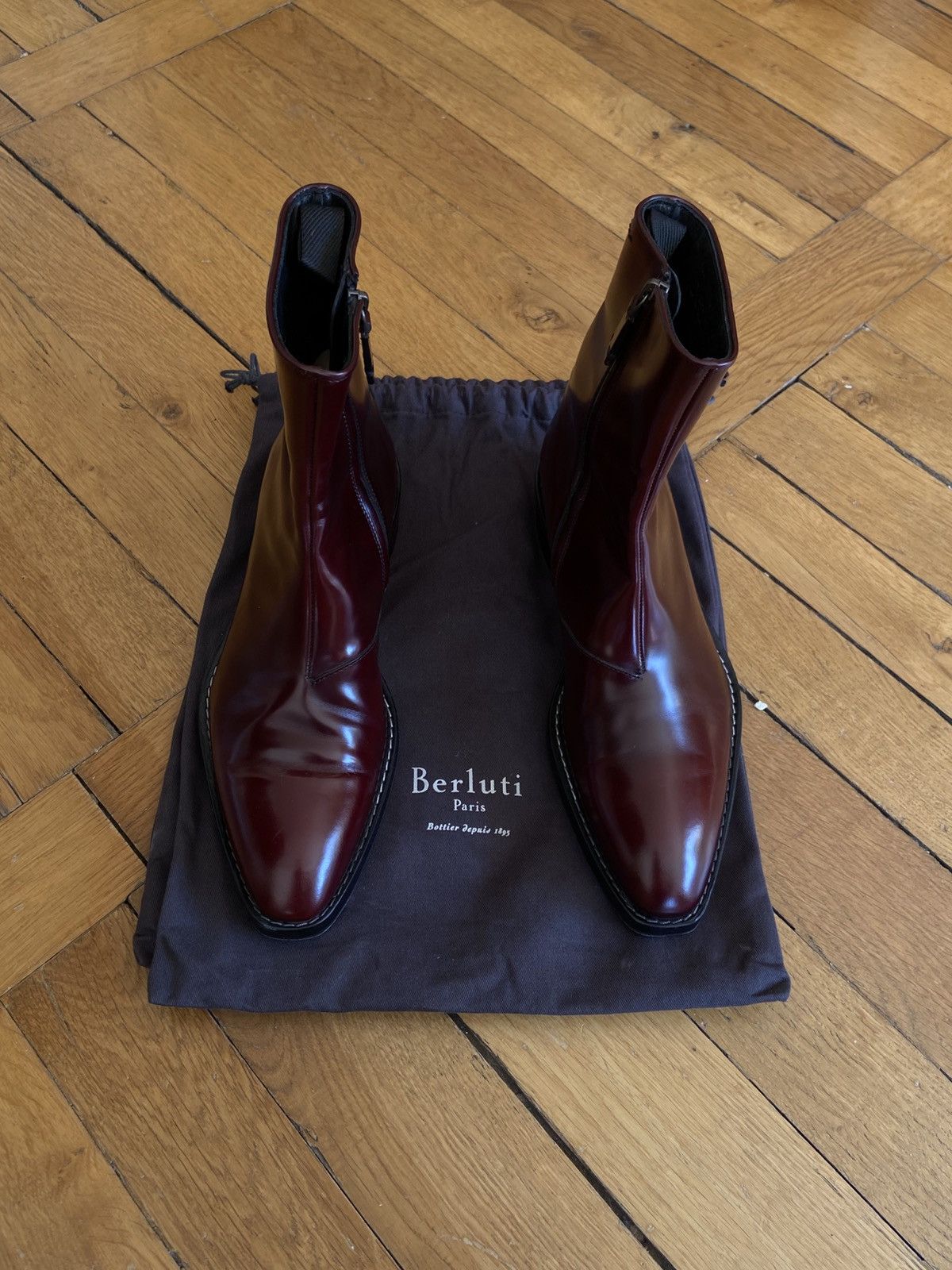 Berluti FW18 Caractere Instinct Boots Haider Ackermann Berluti Size US 7.5 / EU 40-41 - 2 Thumbnail