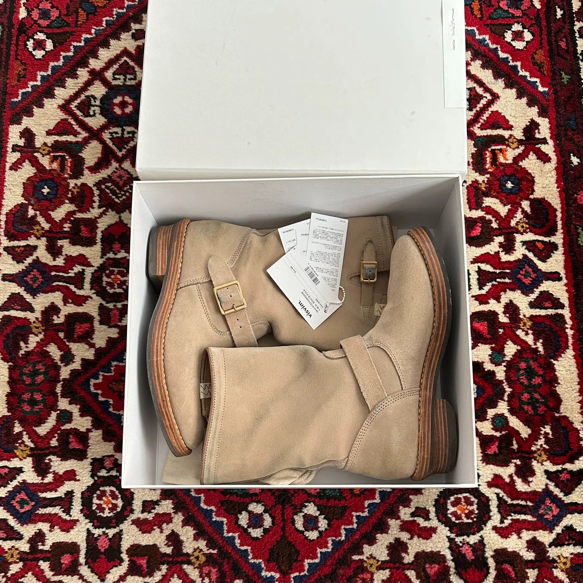 Visvim VISVIM 23SS T.W.O Folk Brigadier Grizzly 7hole Dye 8 Size US 8 / EU 41 - 9 Thumbnail