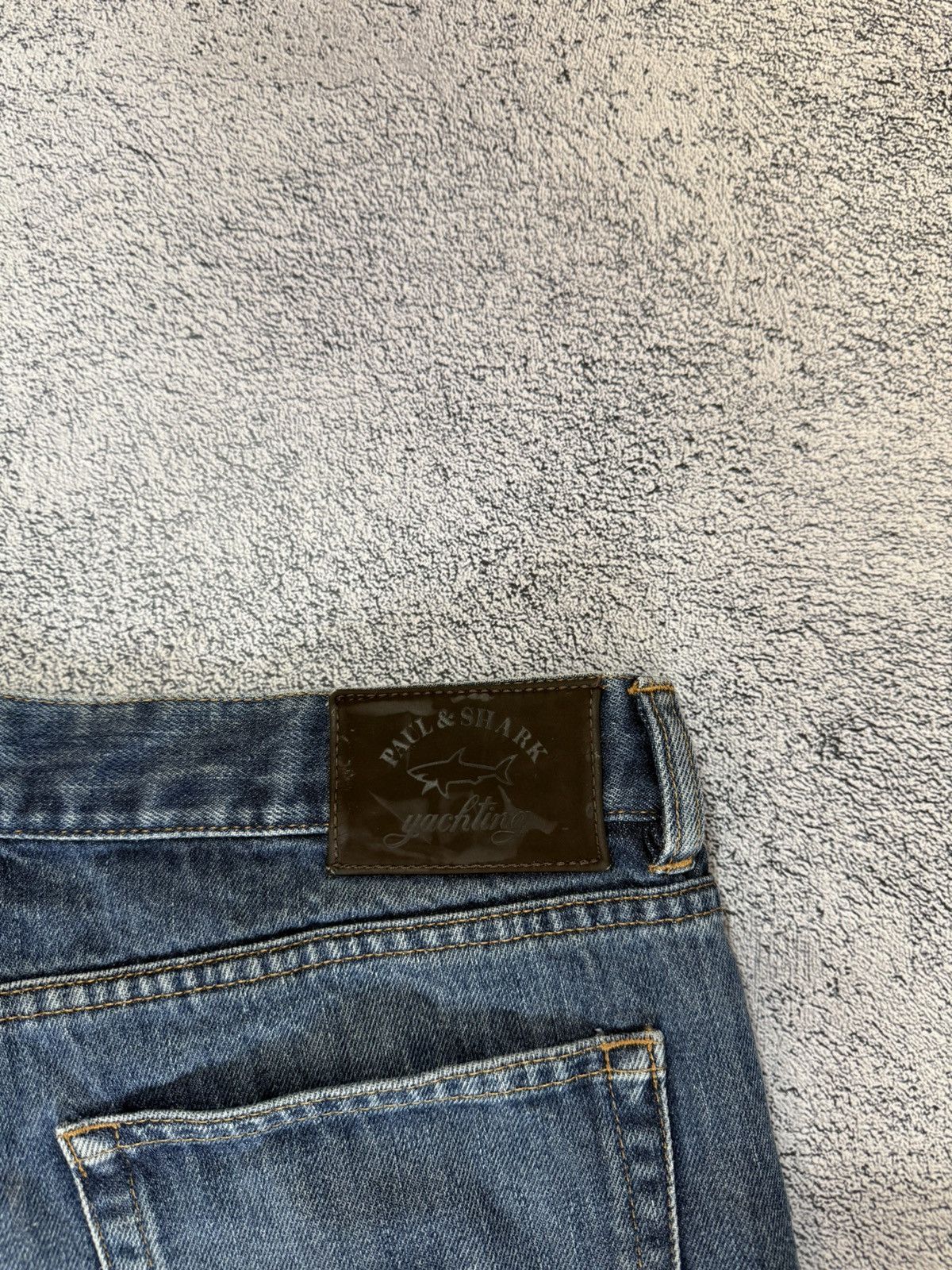 Paul & Shark Paul & Shark Yachting Jeans Men W36 Blue Denim Logo Italy Size US 36 / EU 52 - 25 Thumbnail