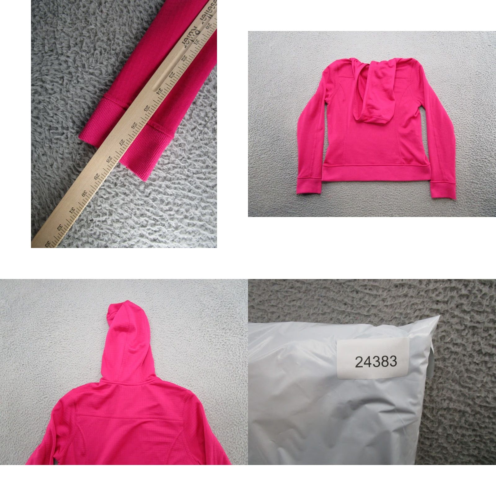 Patagonia Patagonia Thermal Waffle Pink Hoodie Sweatshirt Size Small Outdoor Hiking Women Size S / US 4 / IT 40 - 8 Thumbnail