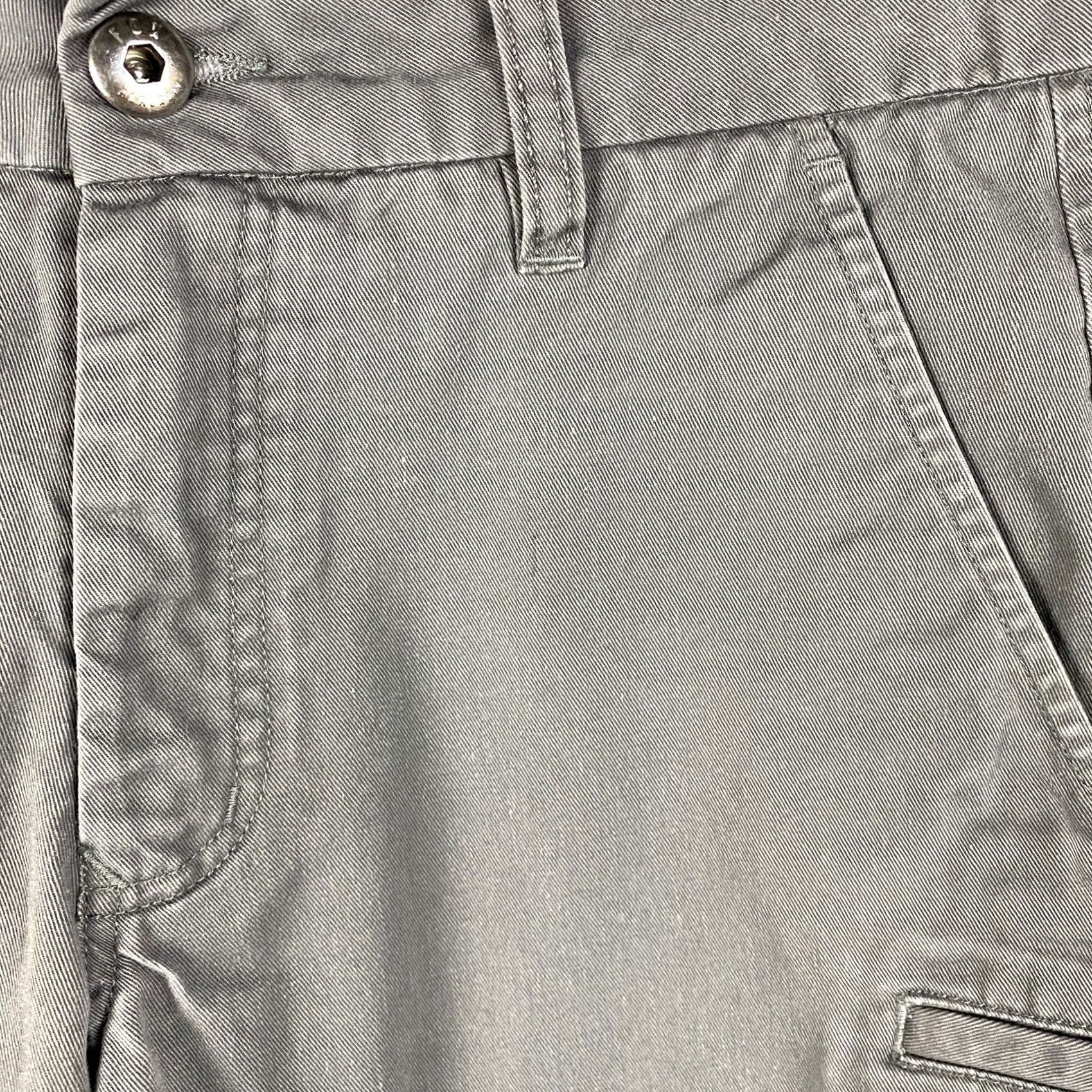 Vintage Fox Bermuda Shorts Men's 28 Gray Cotton Blend Casual Adult Shorts 28in Waist Size US 28 / EU 44 - 3 Thumbnail
