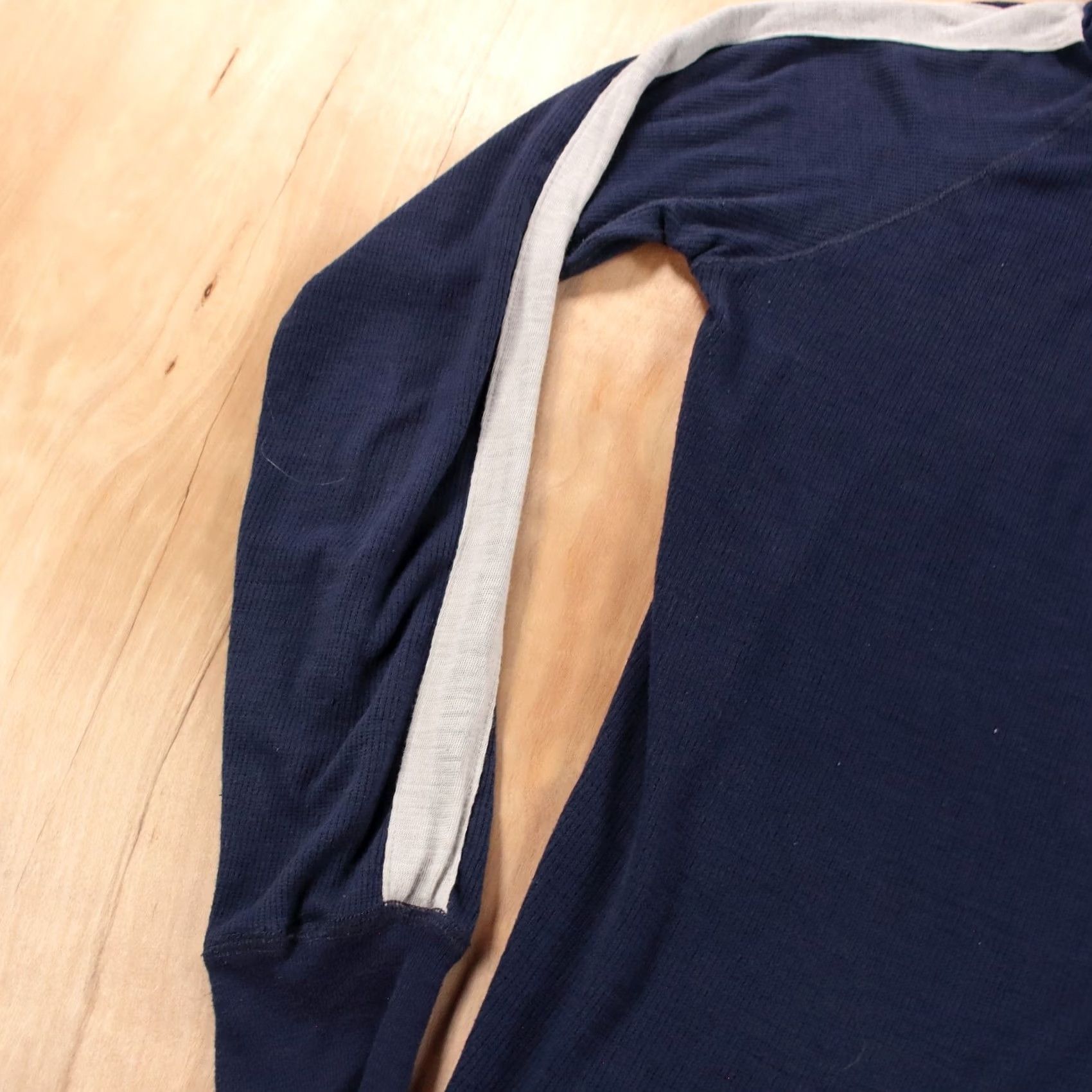 Layer 8 VINTAGE Duofold Shirt L Blue vtg usa made base layer active wear zip 80s 90s Size US L / EU 52-54 / 3 - 2 Thumbnail