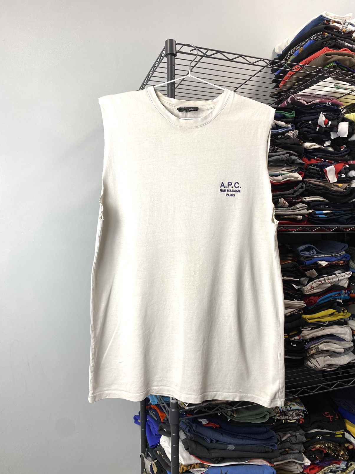 A.P.C. Vintage A.P.C. Rue Madame Paris T Shirt Hype Size US S / EU 44-46 / 1 - 1 Thumbnail