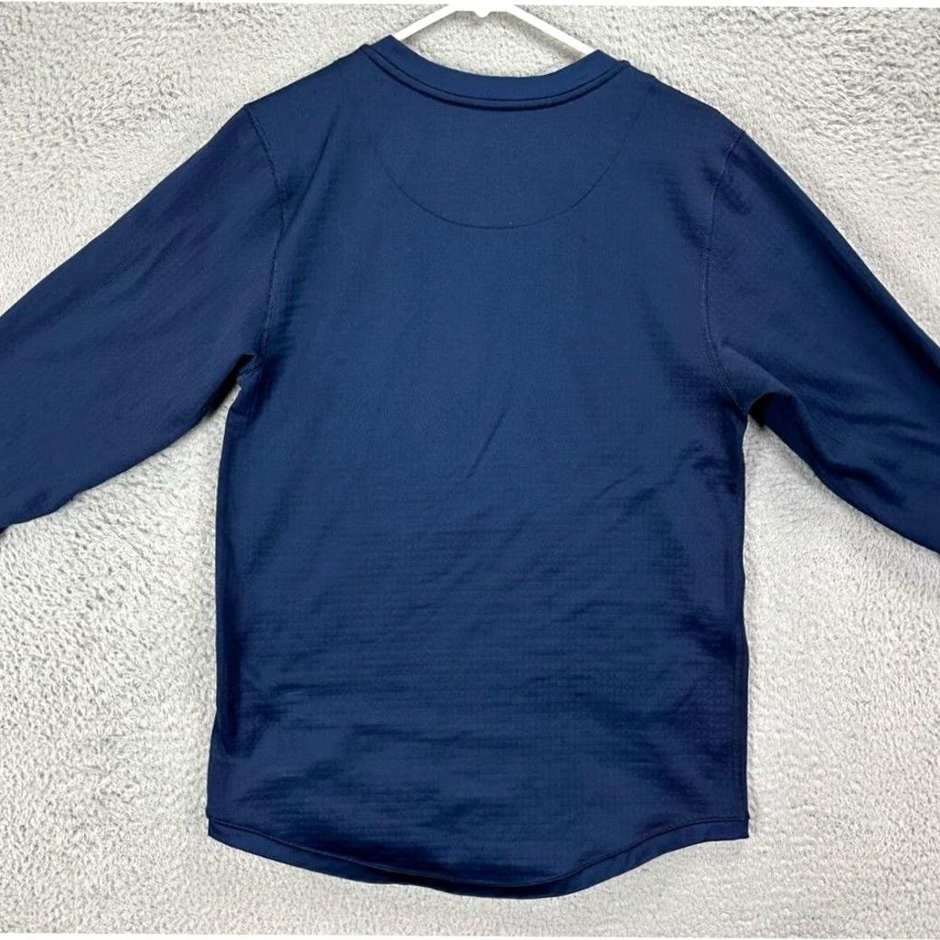 Nike Nike Michigan Wolverines Sweatshirt Pullover Mens Small Blue Lined Fleece Knit Logo 90s Preppy Mens Size US S / EU 44-46 / 1 - 3 Thumbnail