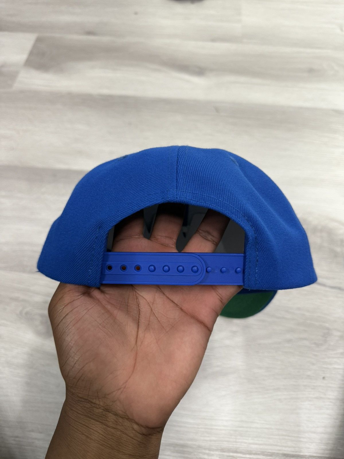 Eric Emanuel Eric Emanuel EE 6-Panel Structured Snapback Blue Size ONE SIZE - 3 Thumbnail