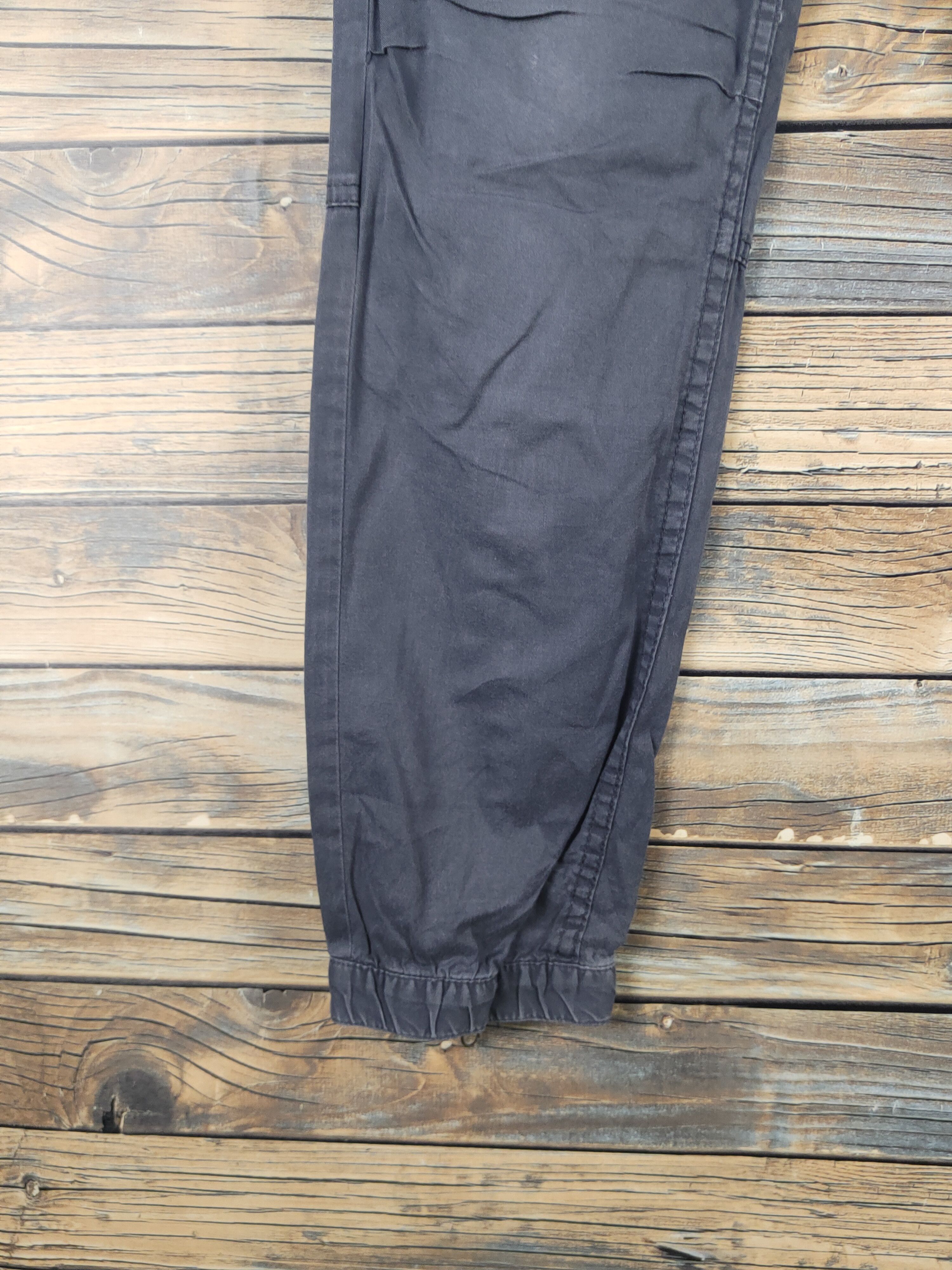 L.O.G.G. DL L.O.G.G H&M Dark Gray Multipocket Joggers #1575 Size 27" / US 4 / IT 40 - 4 Thumbnail