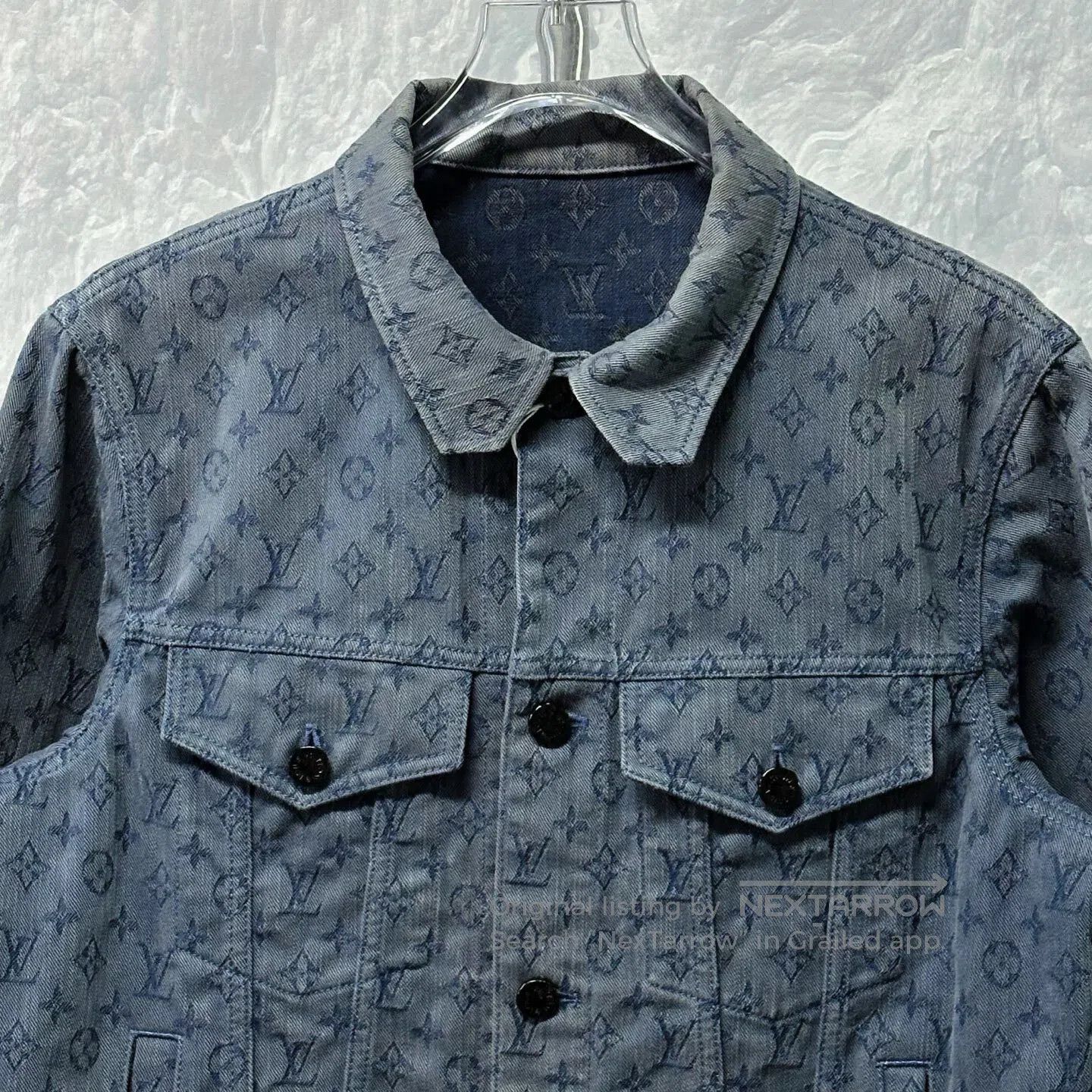 Louis Vuitton louis vuitton patterned denim jacket size 48. Size US M / EU 48-50 / 2 - 2 Thumbnail
