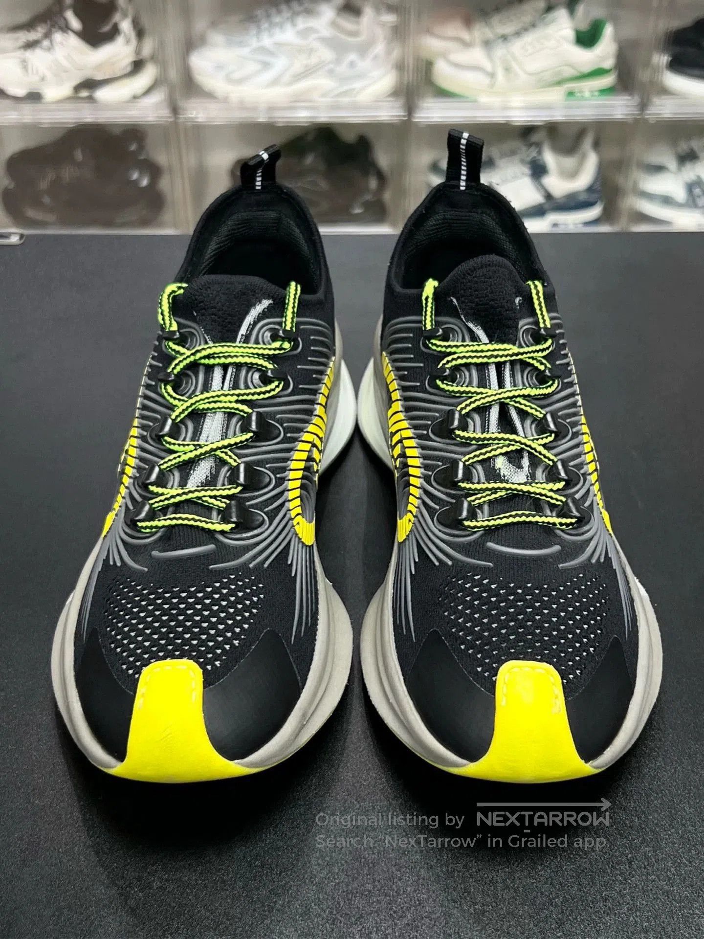 Gucci gucci run sneakers black green size 40.5. Size US 7.5 / EU 40-41 - 2 Thumbnail