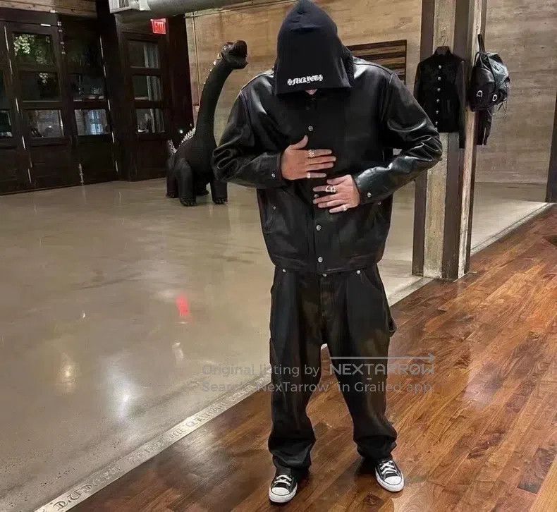 Chrome Hearts CHROME HEARTS 30 Flerkne Carpenter flame knee tooling leath Size 30" / US 8 / IT 44 - 8 Thumbnail