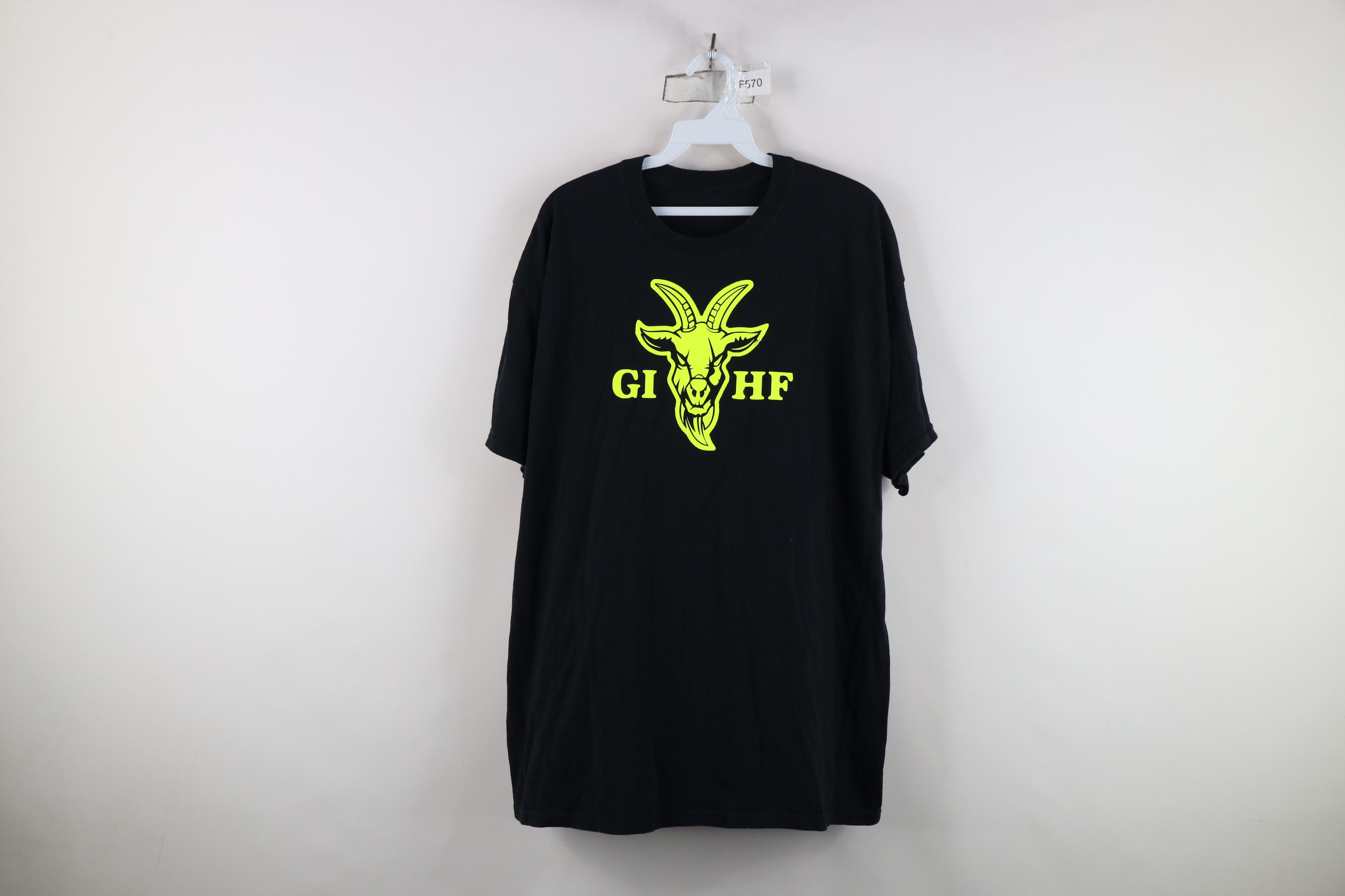 Vintage Streetwear Rodriguez GIHF Goat In Human Form Rap T-Shirt Size US XL / EU 56 / 4 - 1 Thumbnail