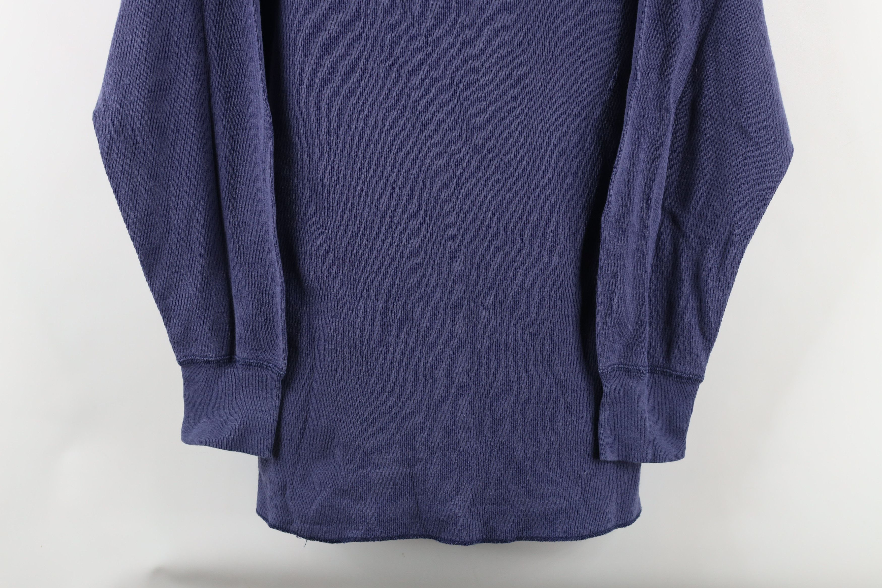 Vintage Vintage 70s Streetwear Waffle Knit Long Sleeve T-Shirt USA Size US XL / EU 56 / 4 - 3 Thumbnail