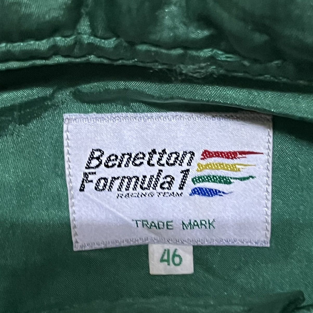 Benetton Vintage Benetton Formula 1 Big Logo Racing Light Jacket Size US L / EU 52-54 / 3 - 7 Thumbnail