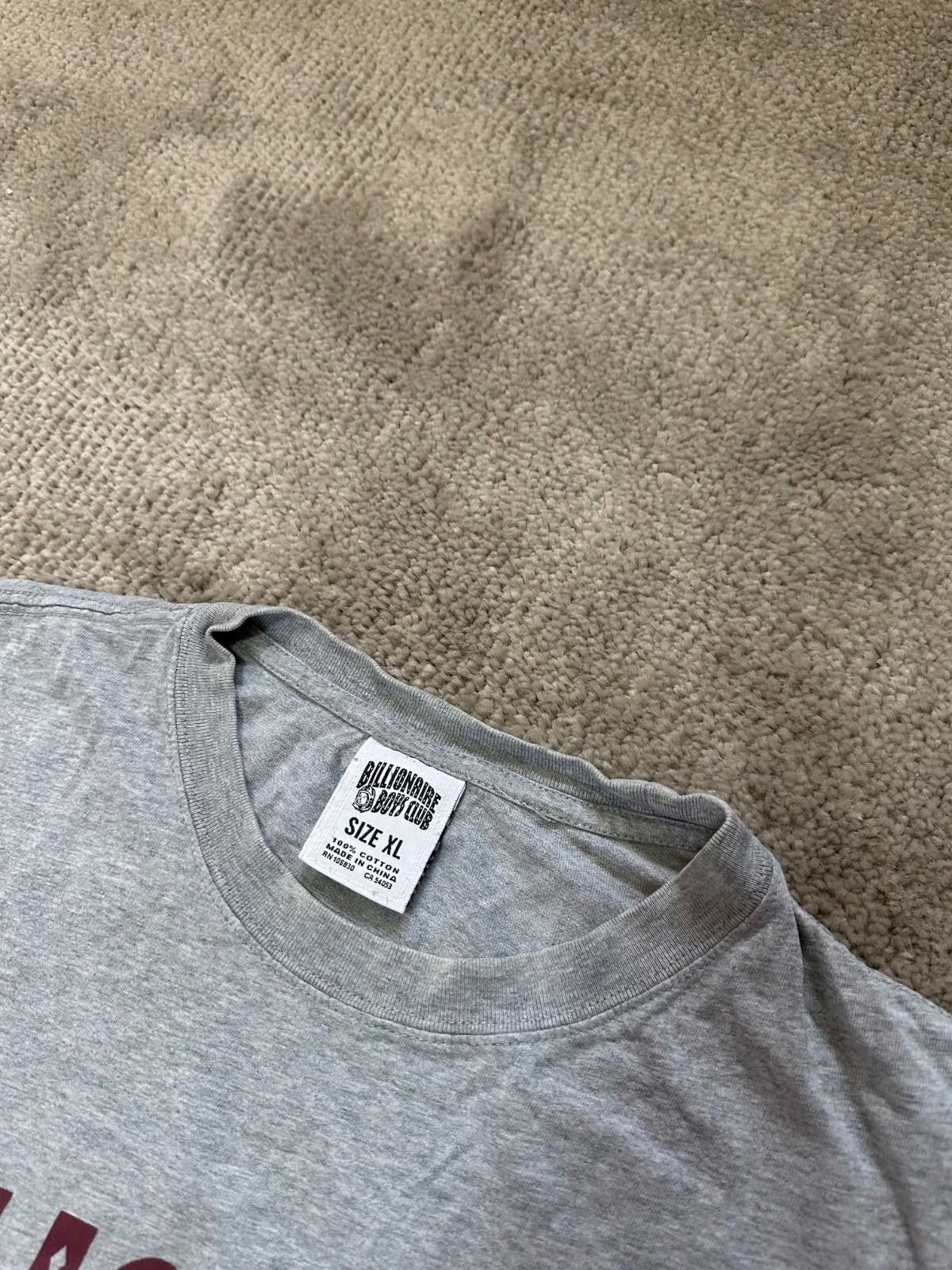 Billionaire Boys Club Billionaire Boys Club BBC Tee Gray Sz XL Size US XL / EU 56 / 4 - 4 Thumbnail