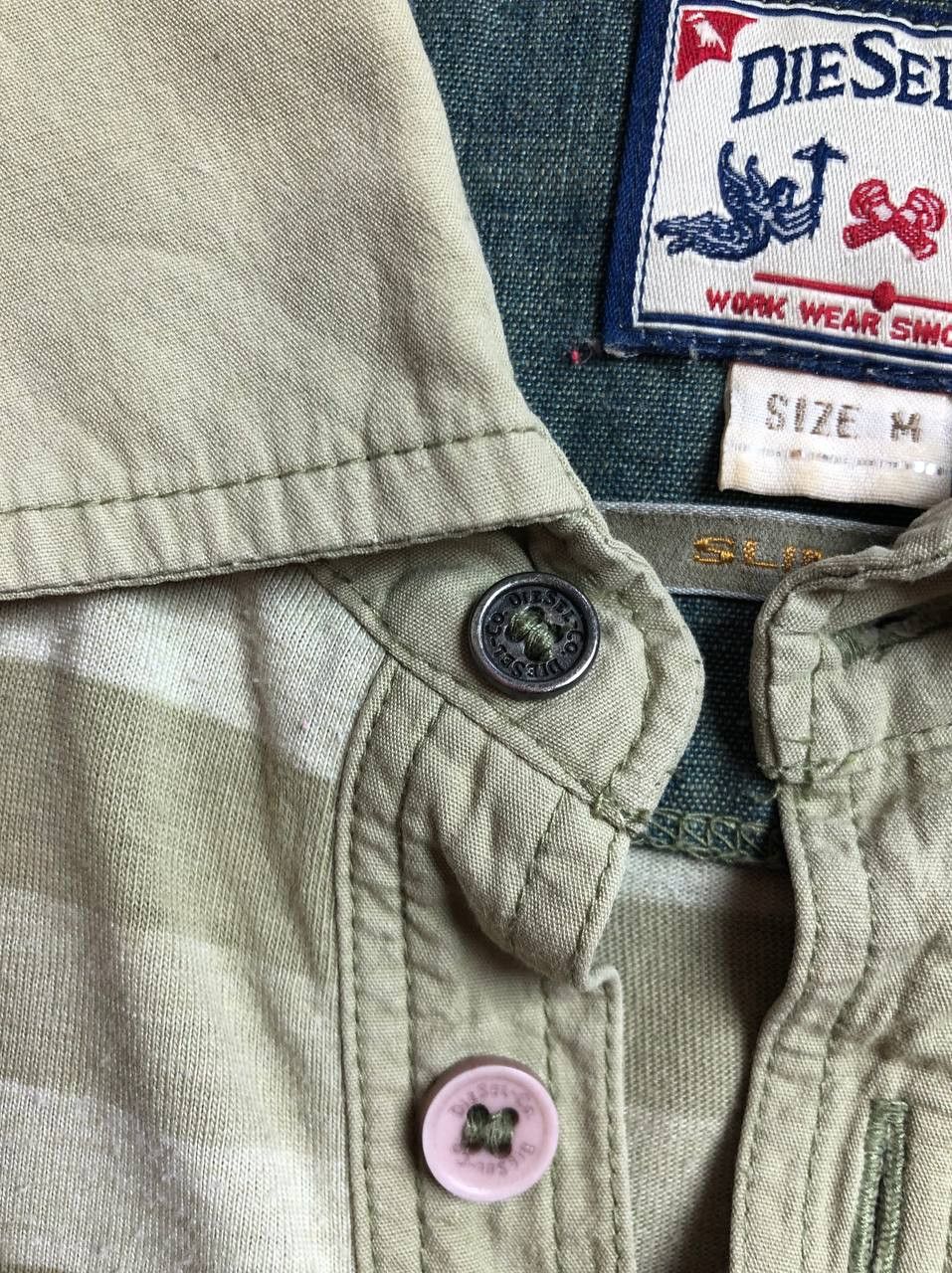 Diesel × Vintage Vintage Y2K Diesel Wash Logo T-shirt Size US M / EU 48-50 / 2 - 5 Thumbnail