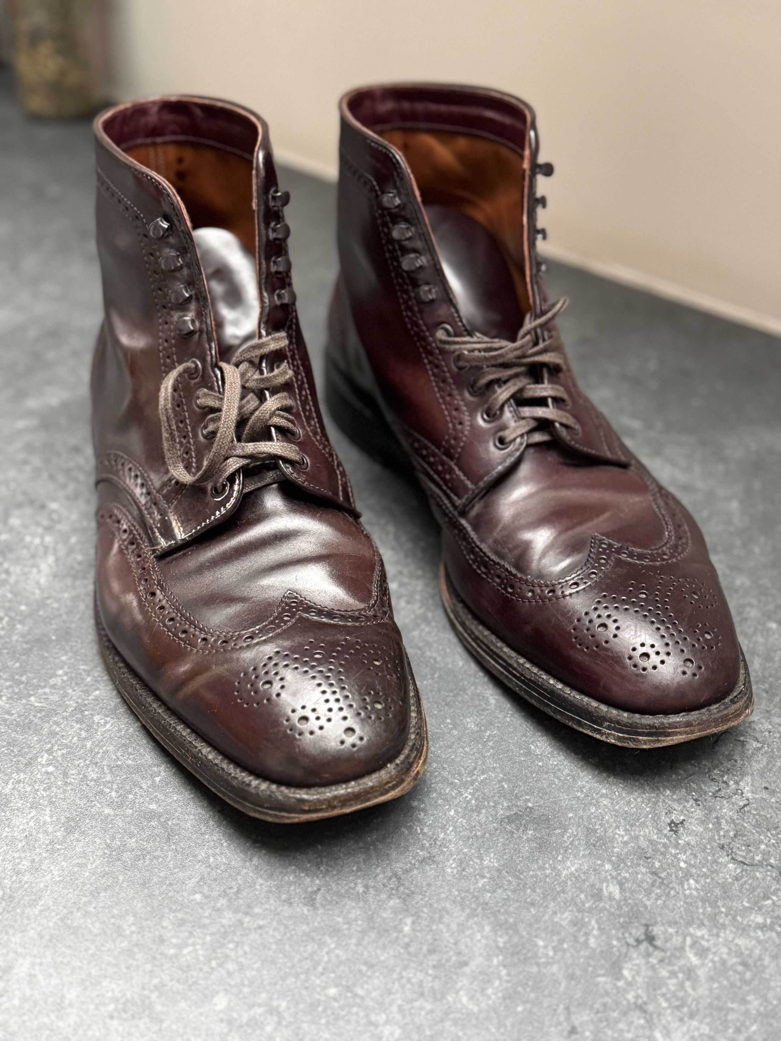 Alden Alden Wing Tip boot Size US 11 / EU 44 - 3 Thumbnail