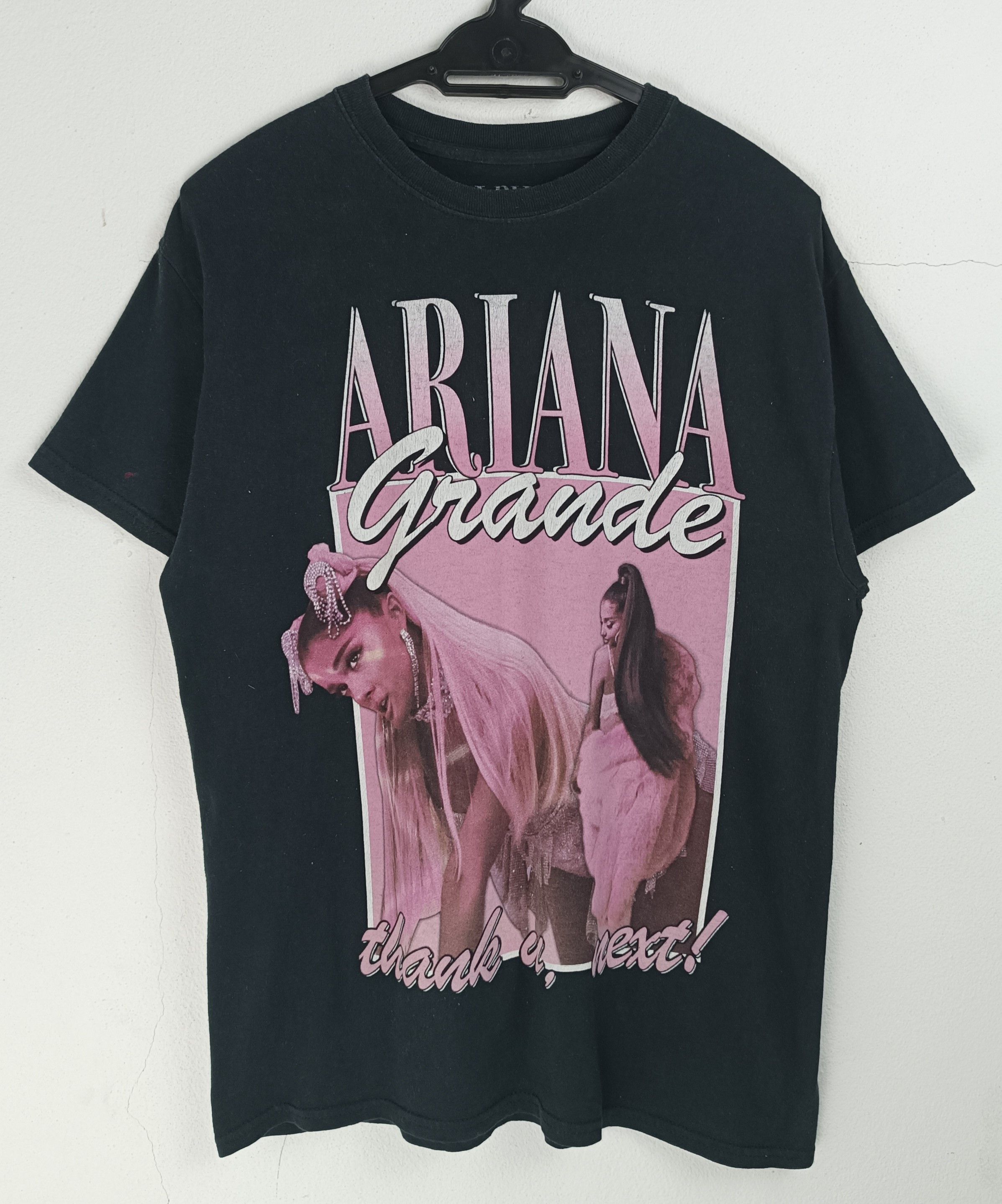 Rap Tees ARIANA GRANDE 2019 THANK U, NEXT! TEE FADED swift eilish Size US M / EU 48-50 / 2 - 3 Thumbnail