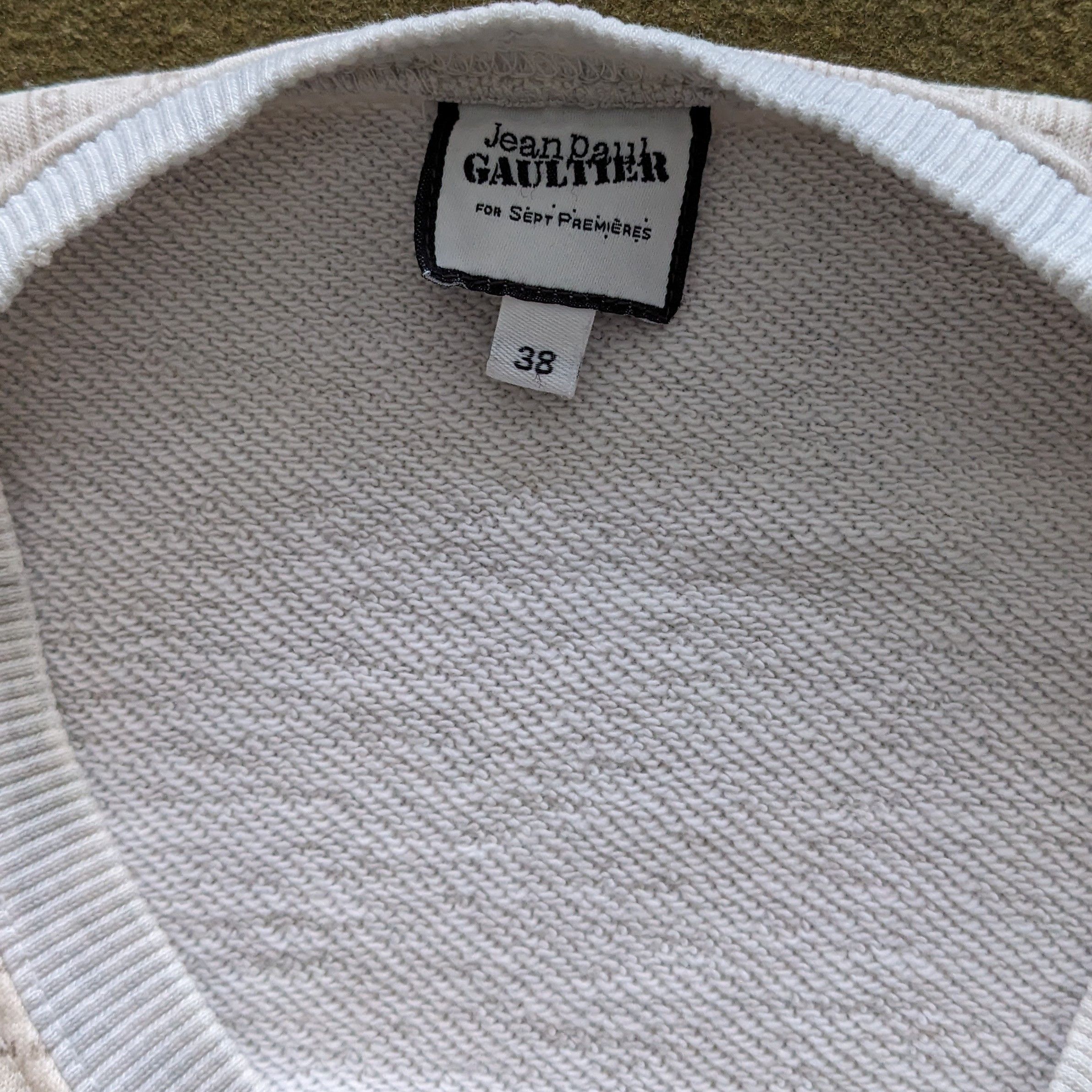 Vintage JEAN PAUL GAULTIER Fashion Brand Sweatshirt