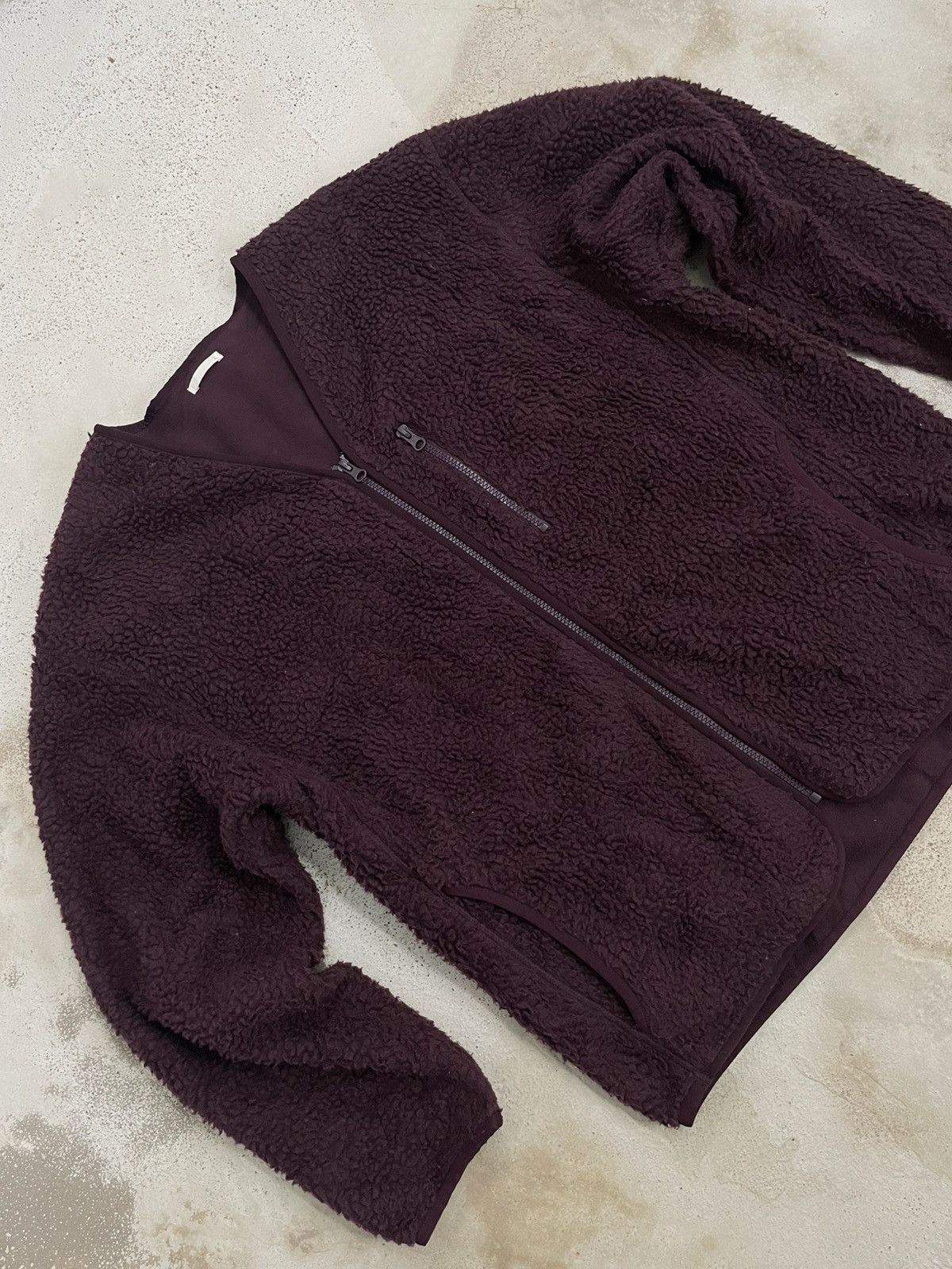 GU GU Fleece Sweater Winter Maroon Size US L / EU 52-54 / 3 - 3 Thumbnail