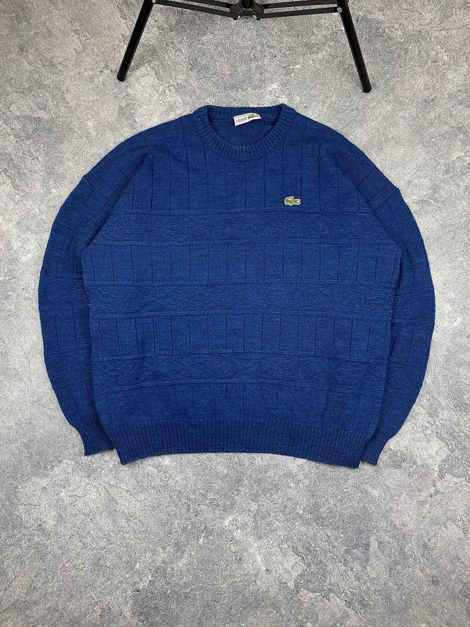 Lacoste × Vintage Vintage Lacoste Wool Sweater Size US XL / EU 56 / 4 - 1 Thumbnail