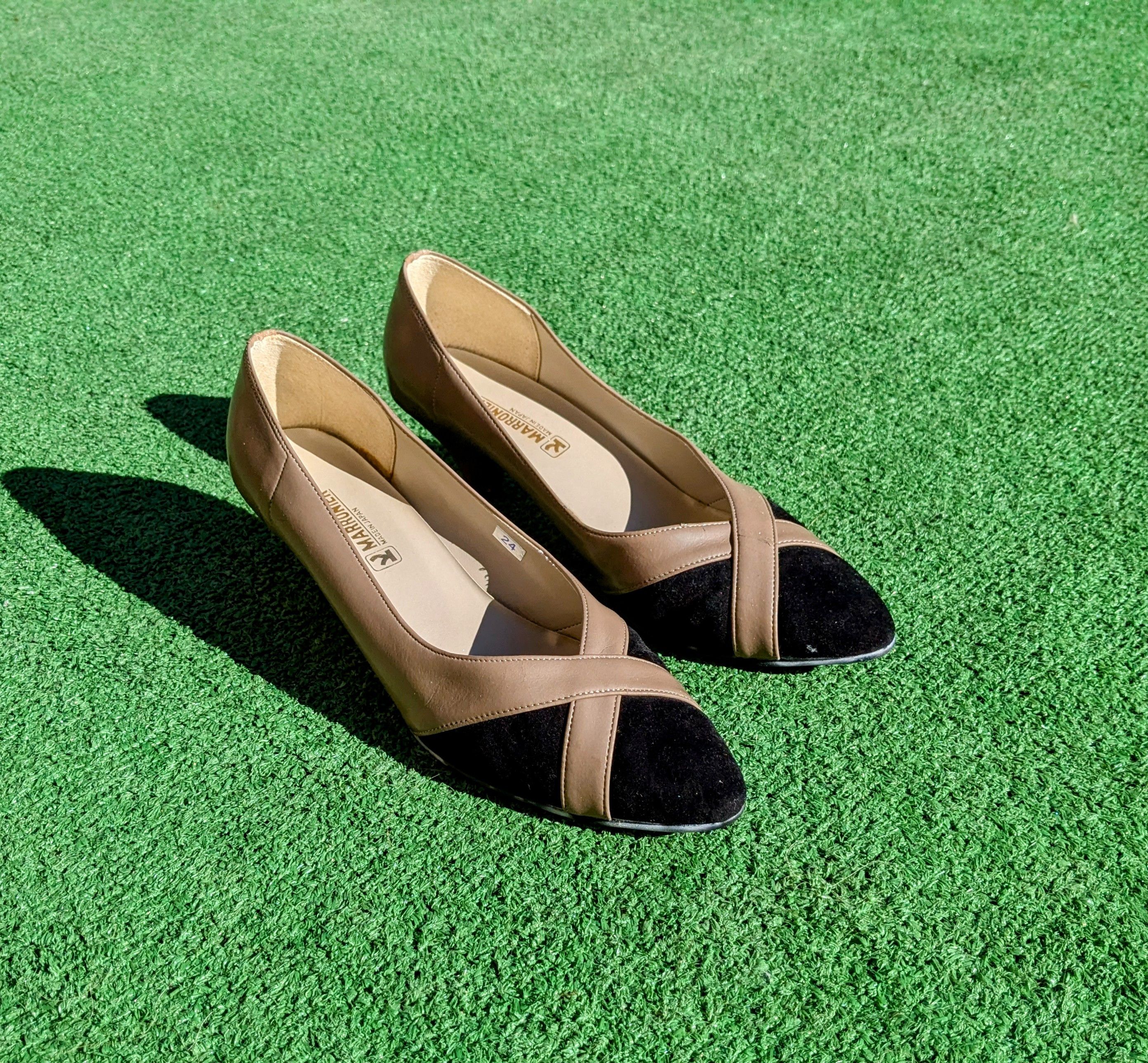 Vintage Vintage Marronier Made in Japan High Heel Shoes Sz 24/7US EE Size US 7 / IT 37 - 2 Thumbnail