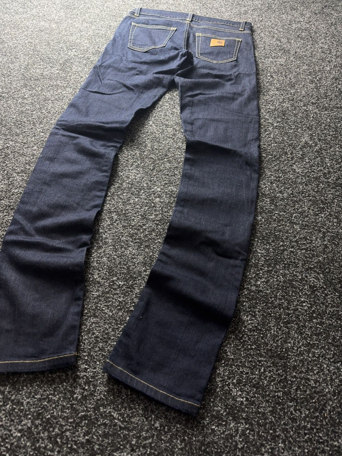 Carhartt 00s Carhartt Rebel Pant Raw Indigo Denim Workwear Jeans Size US 28 / EU 44 - 12 Thumbnail