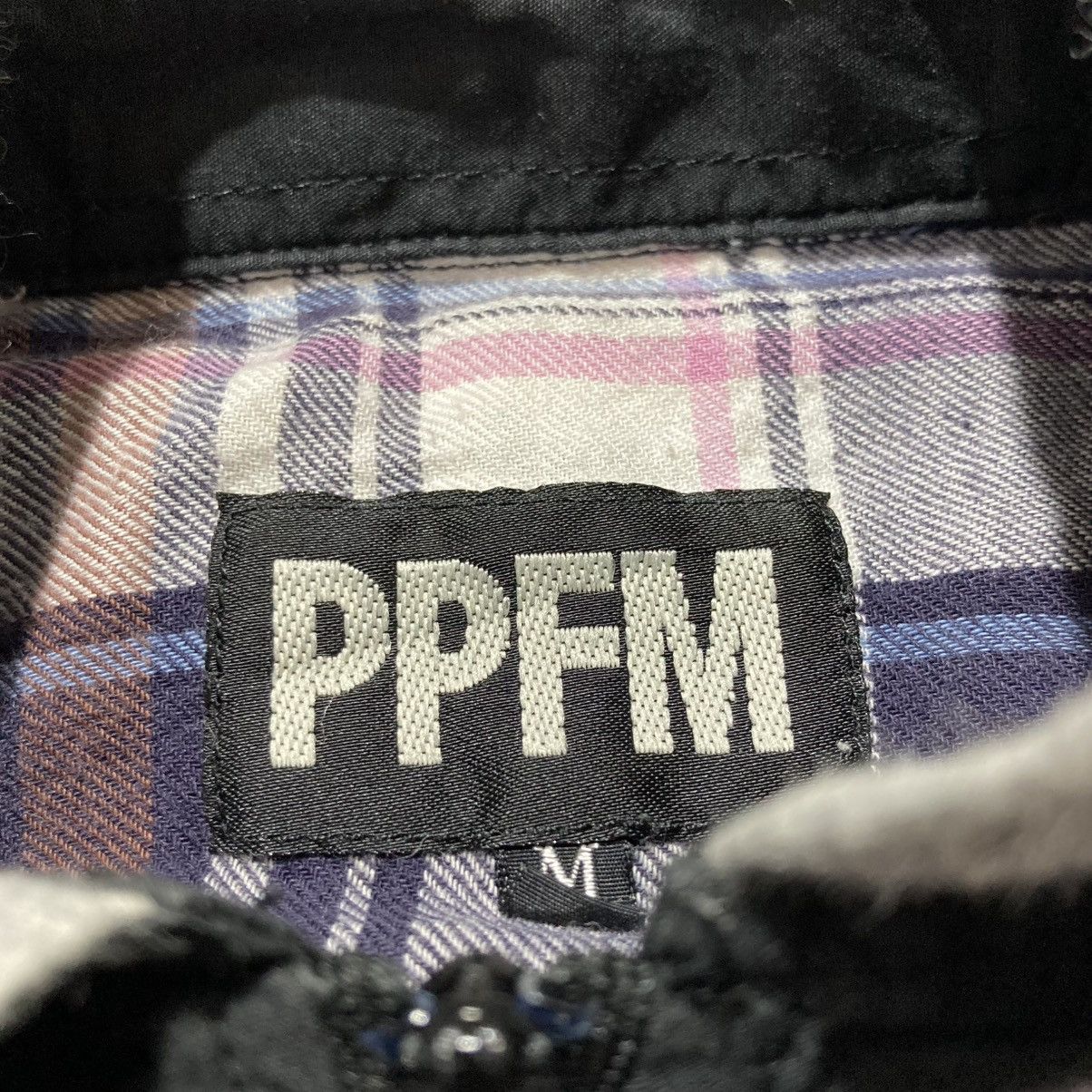 PPFM 2000s PPFM Double Layer Flanel Plaid Hoodie Lgb Punk Style Size US M / EU 48-50 / 2 - 15 Thumbnail