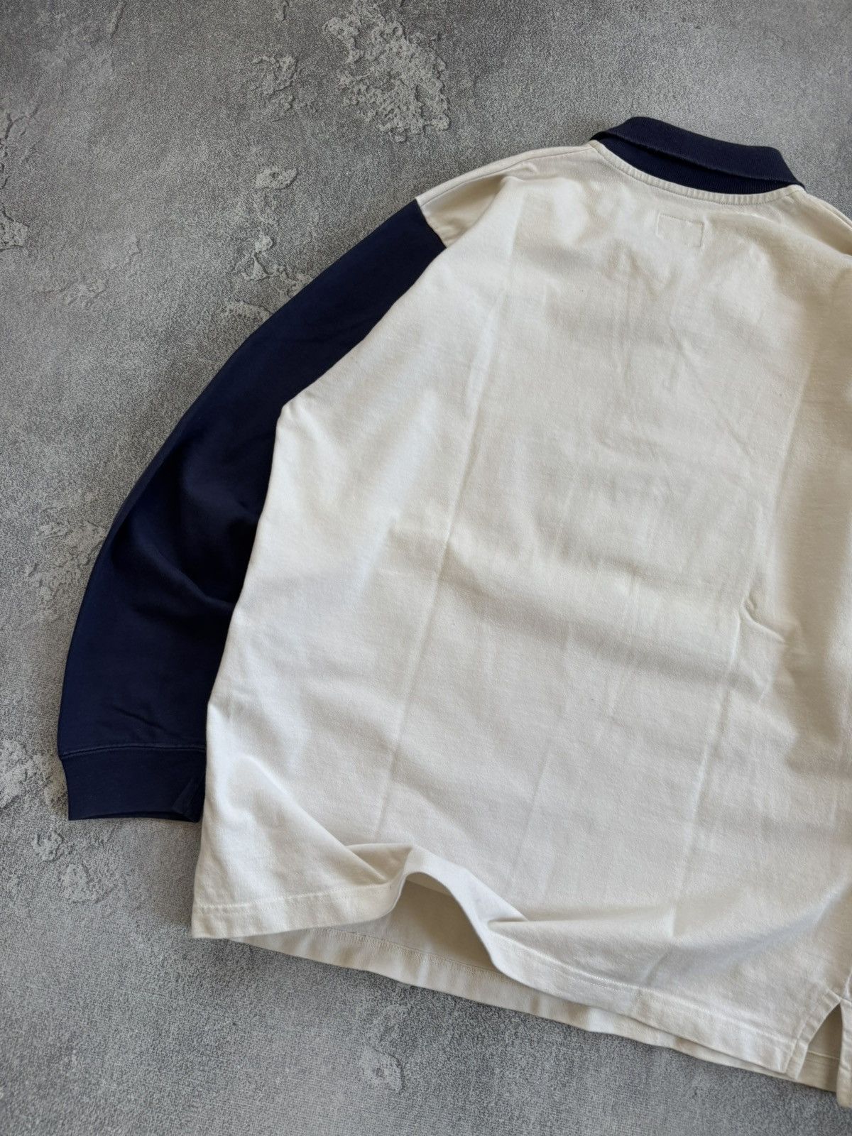 Levi's Levi’s L/size big logo rugby long sleeve sweatshirts 90s USA Size US L / EU 52-54 / 3 - 13 Thumbnail
