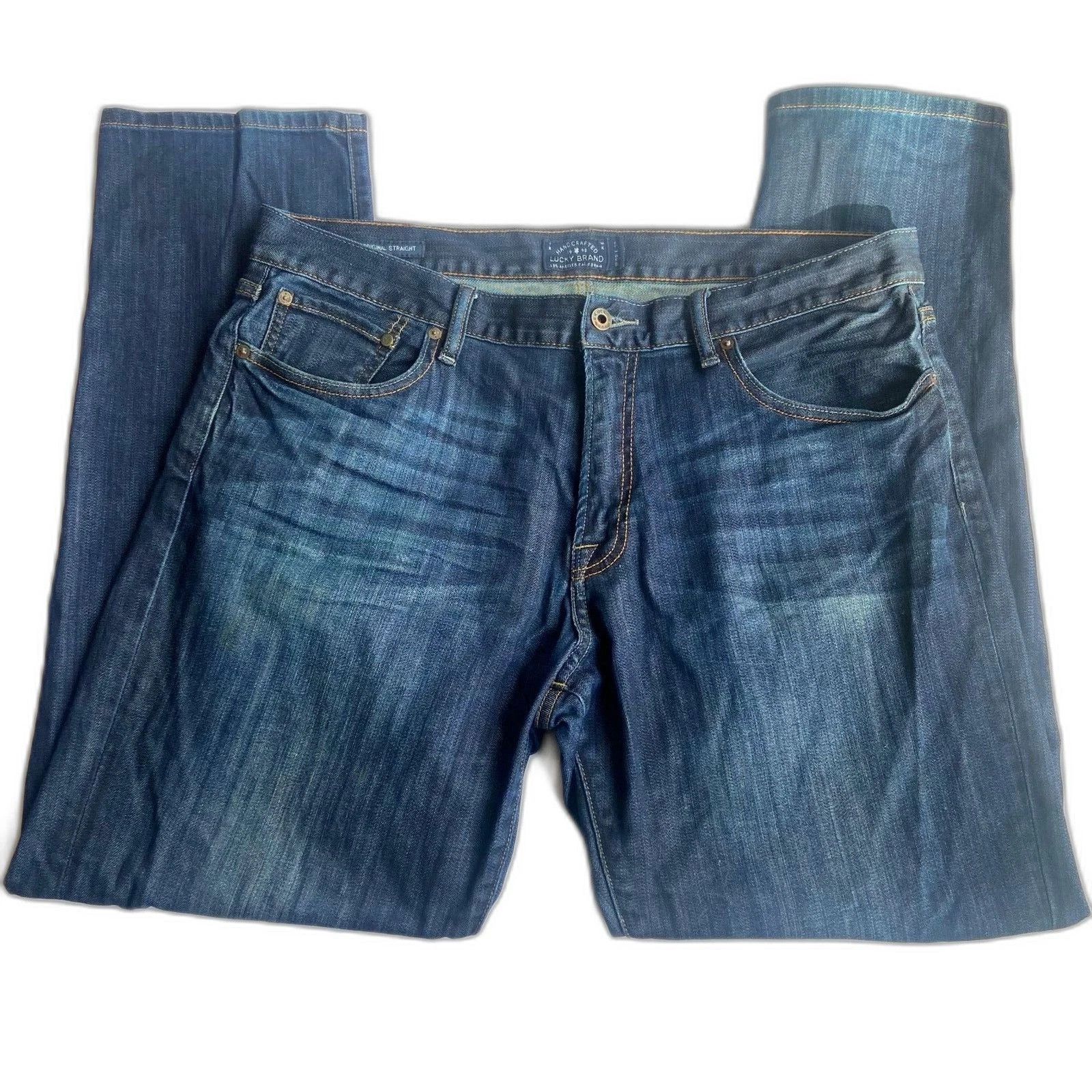 Lucky Brand Lucky Brand 221 Original Straight Jeans Casual Capsule OG Size US 38 / EU 54 - 1 Thumbnail