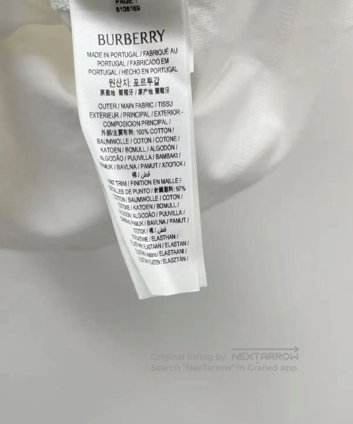 Burberry White Short. Size US S / EU 44-46 / 1 - 7 Thumbnail