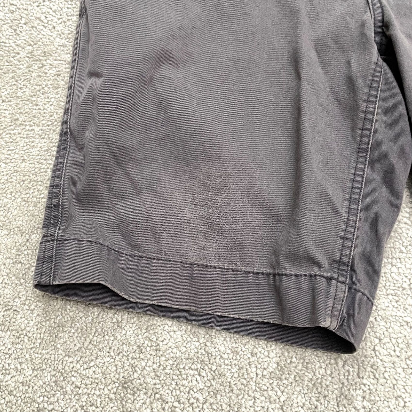 Cremieux Cremieux Chino Shorts Mens 34 Dark Gray Flat Front Casual Preppy Cotton Size US 34 / EU 50 - 7 Thumbnail