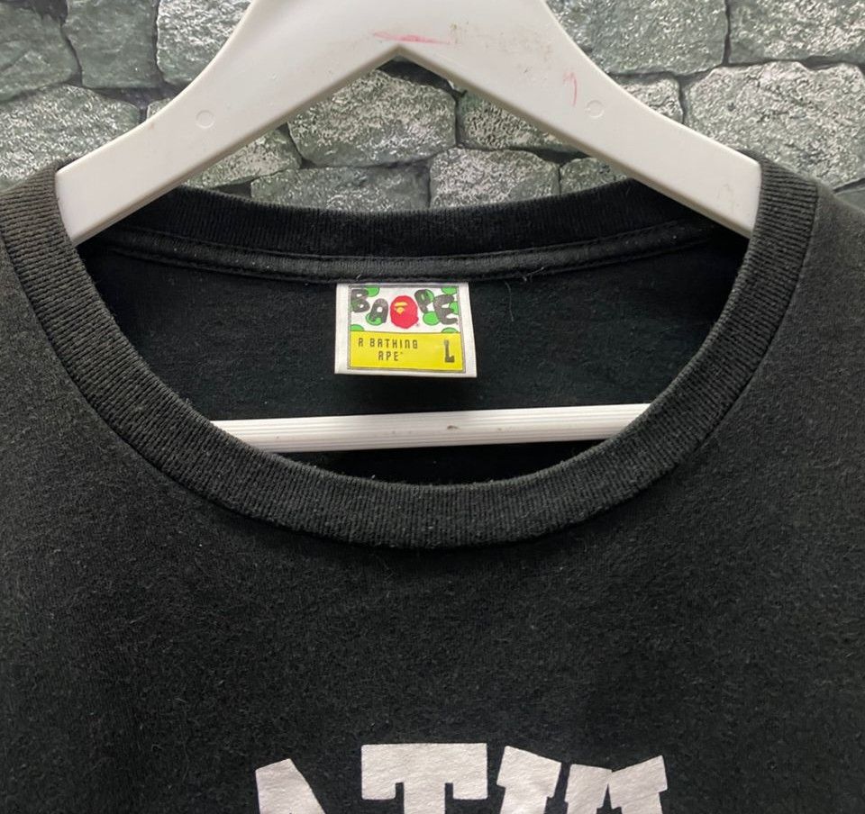 Bape 💥Best Offer💥Vintage A Bathing Ape x Baby Milo Tshirt Size US L / EU 52-54 / 3 - 9 Thumbnail