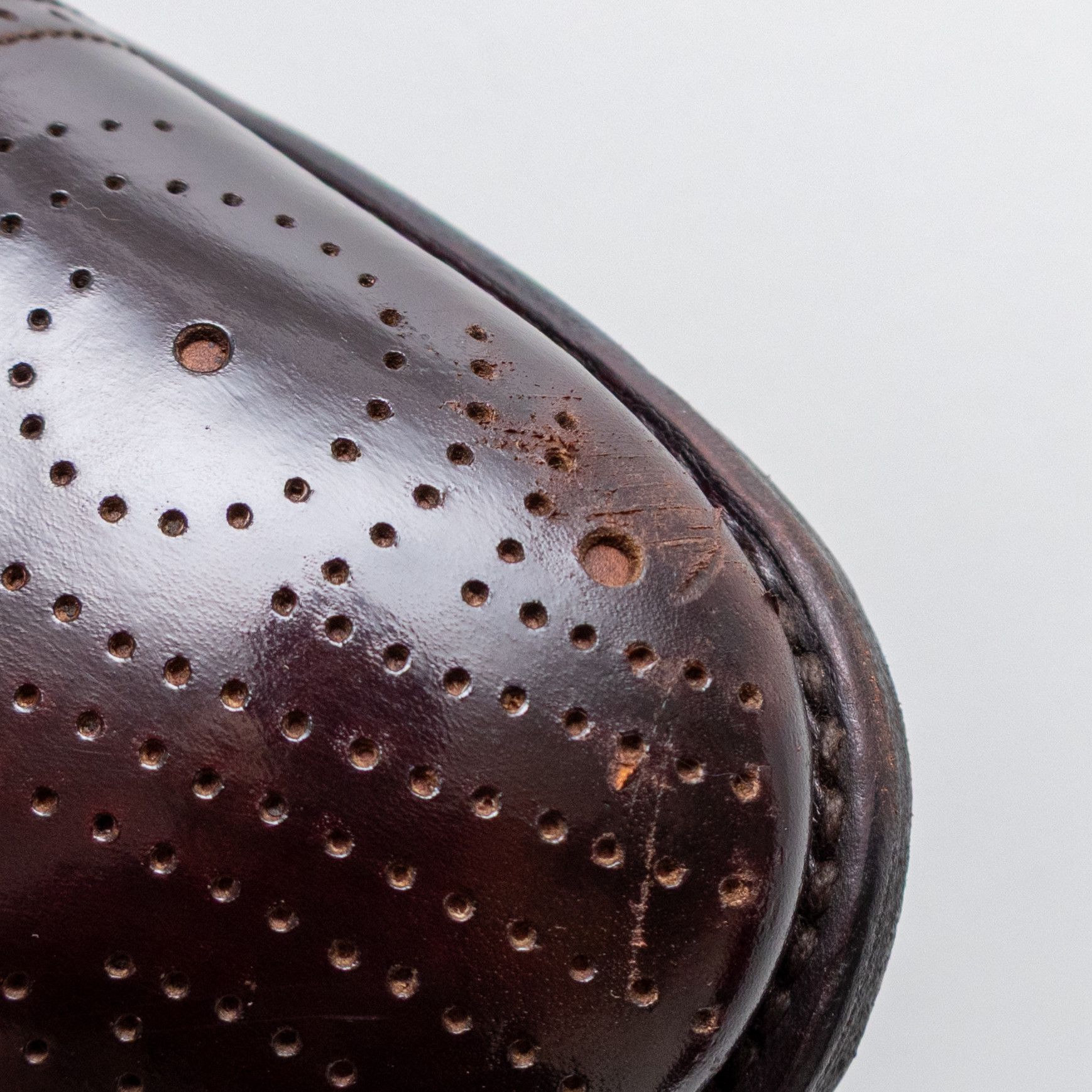 Gucci Gucci Men’s Leather Monk Strap Brogue Cap Toe Dress Shoes 9 Size US 9 / EU 42 - 14 Thumbnail
