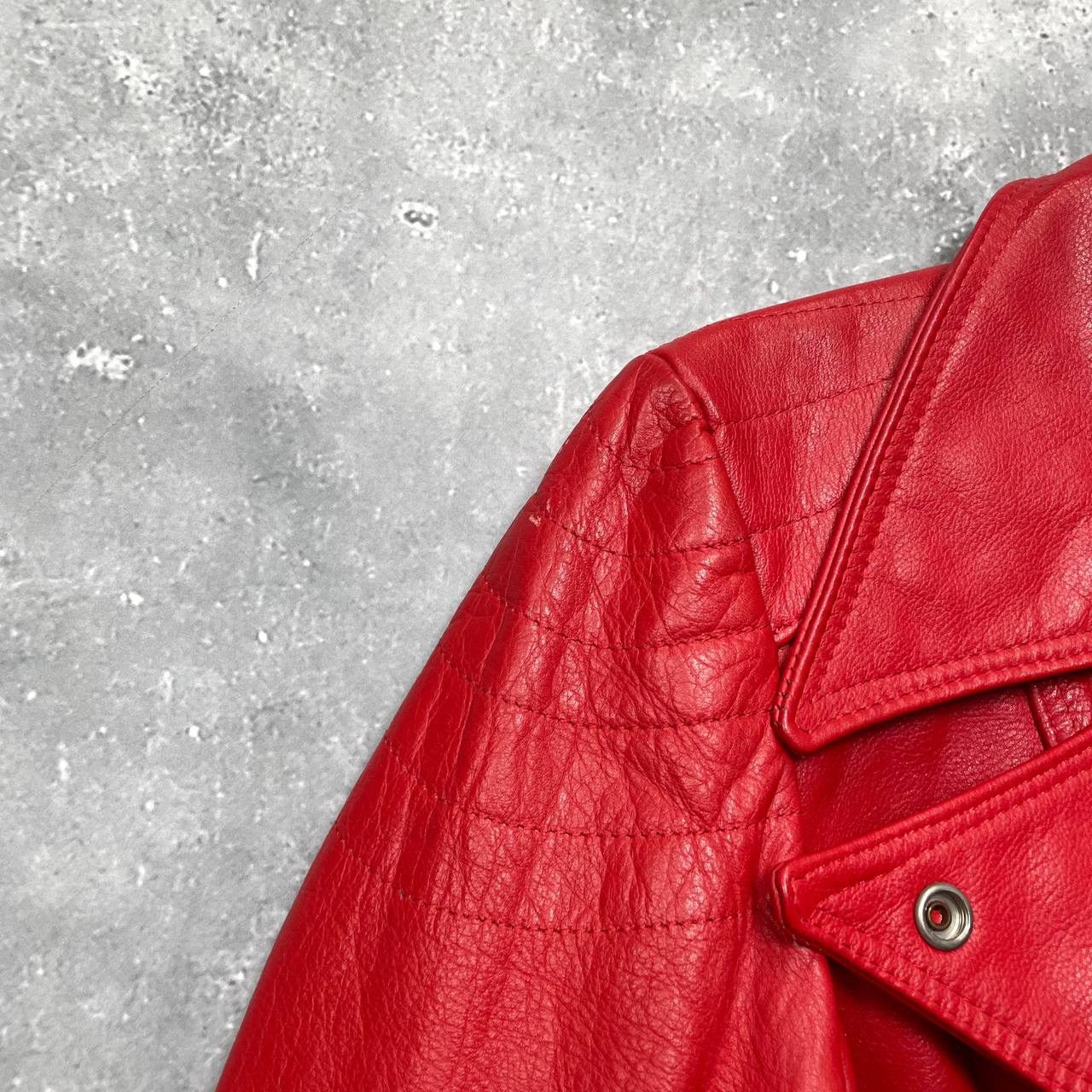 Vintage Vintage 70s 80s Furygan Motorcycle Leather Jacket Women’s 42 Size M / US 6-8 / IT 42-44 - 10 Thumbnail