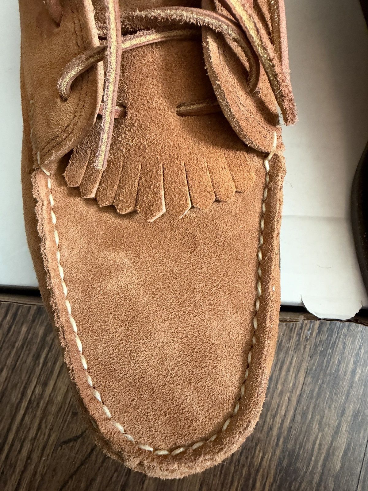 Yuketen Blucher W/Kiltie W/Camp sole FO G brown Size US 10 / EU 43 - 3 Thumbnail