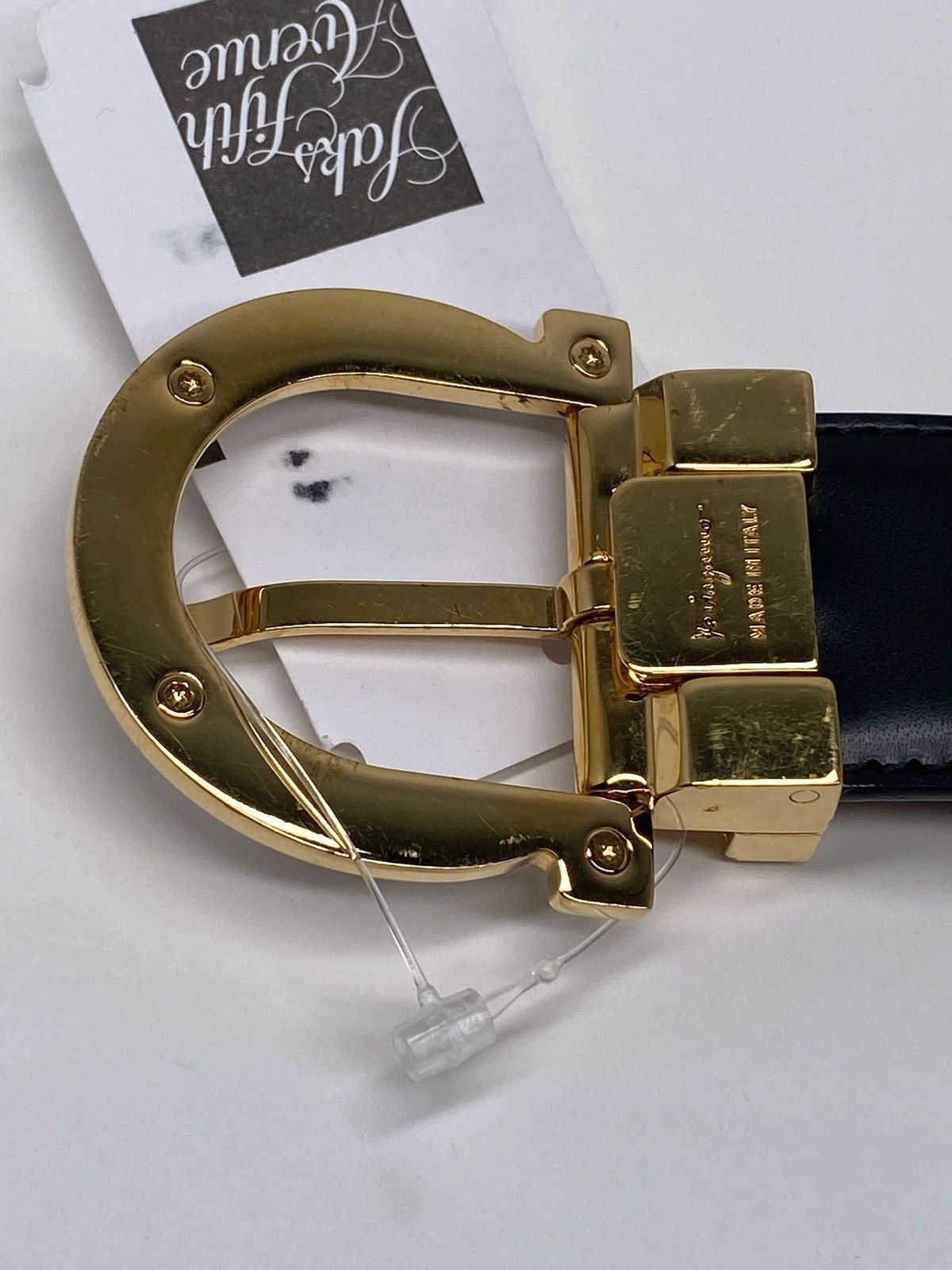 Salvatore Ferragamo Salvatore Ferragamo Adjustable Reversible Leather Belt 32 Size 32 - 9 Thumbnail
